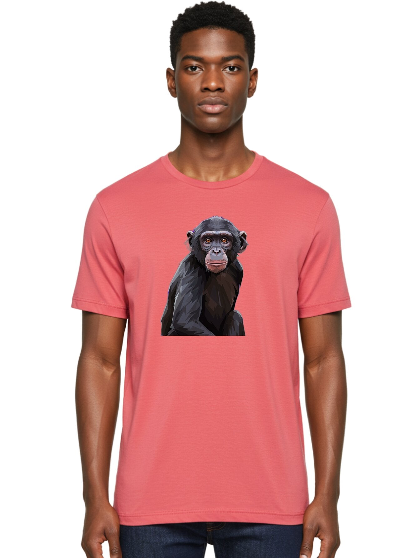 Chimpanzee Men'S Graphic Tee, 100% Cotton, Comfortable Casual Summer Wear, Machine Washable, Vintage Camera, Old Camera, Antique Camera, Black Camera, Classic Photography, Photography Equipment, Nostalgic Device, Film Camera, Camera Art Bao227 18
