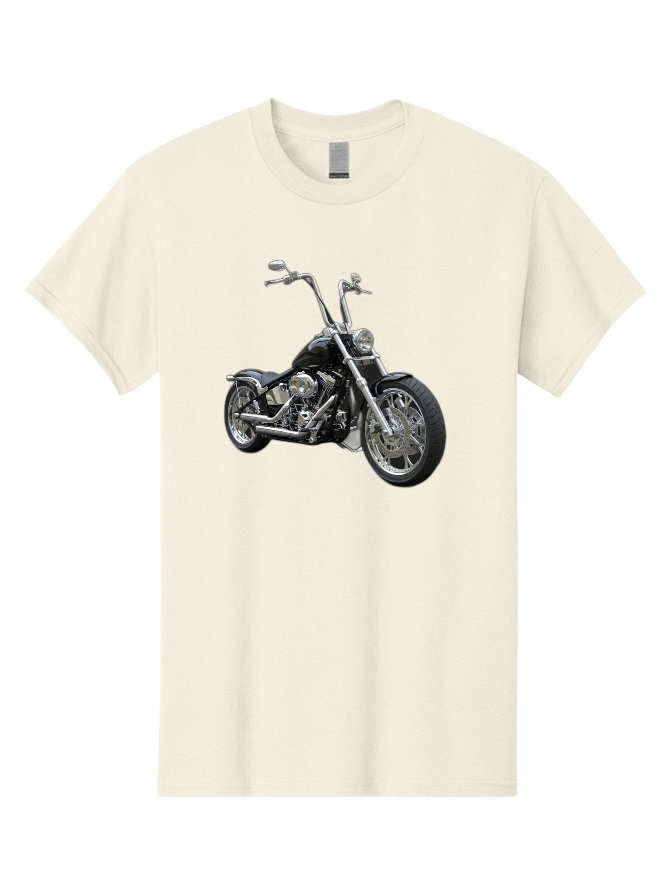 Chopper-Motorcycle-1 Men'S Graphic Tee, 100% Cotton, Comfortable Casual Summer Wear, Machine Washable, Vintage Camera, Old Camera, Antique Camera, Black Camera, Classic Photography, Photography Equipment, Nostalgic Device, Film Camera, Bao229 14