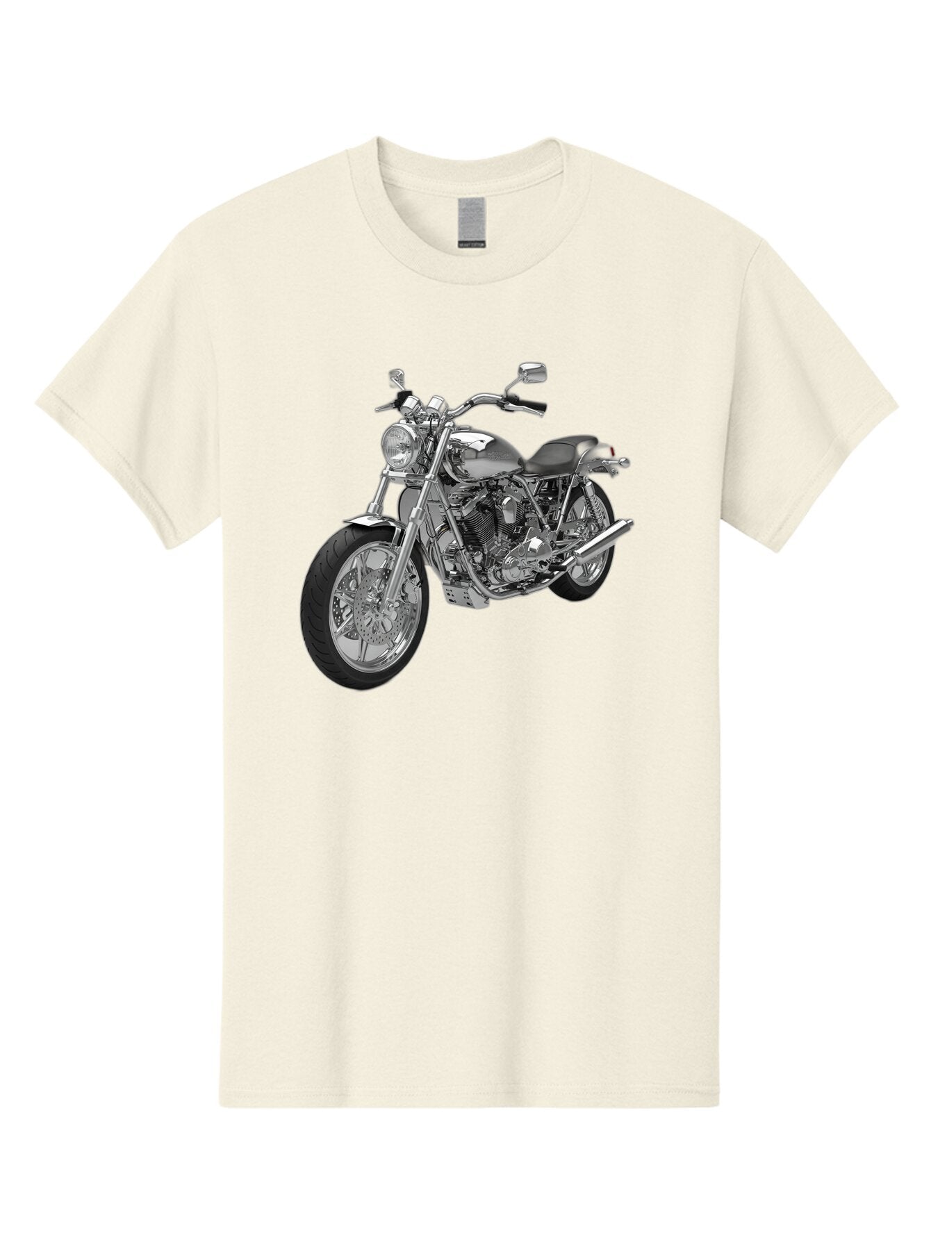 Chopper-Motorcycle-2 Men'S Graphic Tee, 100% Cotton, Comfortable Casual Summer Wear, Machine Washable, Vintage Camera, Old Camera, Antique Camera, Black Camera, Classic Photography, Photography Equipment, Nostalgic Device, Film Camera, Bao230 12