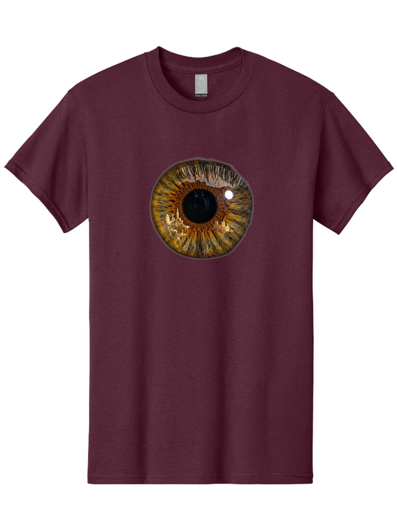 City-In-Eye Men'S Graphic Tee, 100% Cotton, Comfortable Casual Summer Wear, Machine Washable, Vintage Camera, Old Camera, Antique Camera, Black Camera, Classic Photography, Photography Equipment, Nostalgic Device, Film Camera, Camera Art Bao235 4