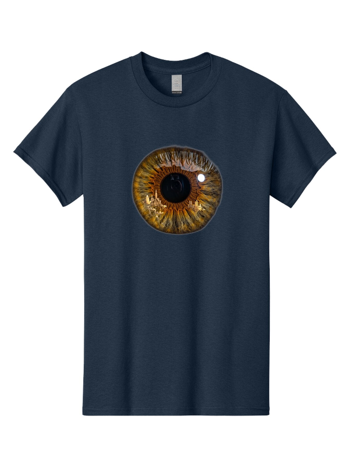 City-In-Eye Men'S Graphic Tee, 100% Cotton, Comfortable Casual Summer Wear, Machine Washable, Vintage Camera, Old Camera, Antique Camera, Black Camera, Classic Photography, Photography Equipment, Nostalgic Device, Film Camera, Camera Art Bao235 3