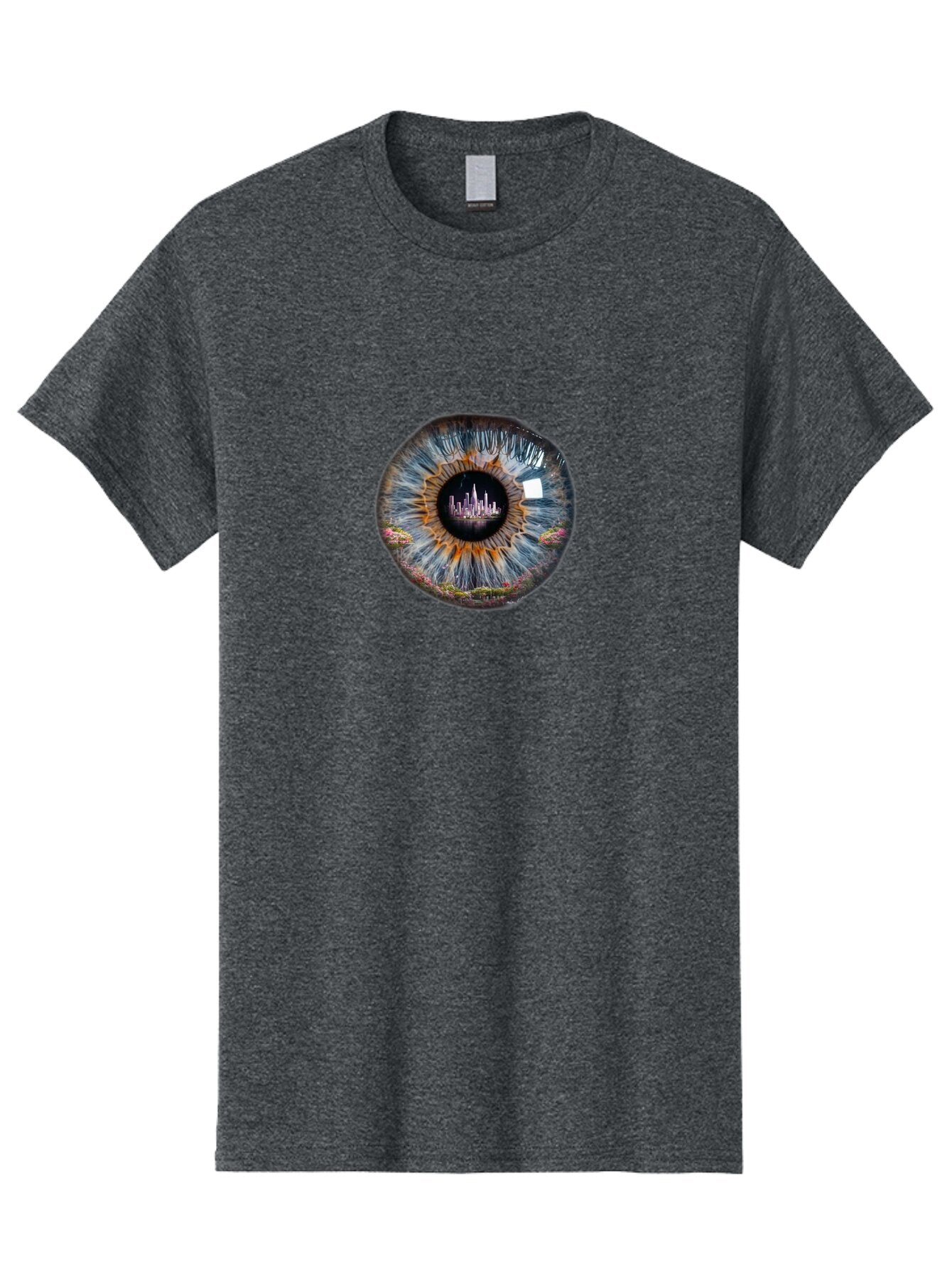 City-Skyline-Eye Men'S Graphic Tee, 100% Cotton, Comfortable Casual Summer Wear, Machine Washable, Vintage Camera, Old Camera, Antique Camera, Black Camera, Classic Photography, Photography Equipment, Nostalgic Device, Film Camera, Camera Art Bao236 14