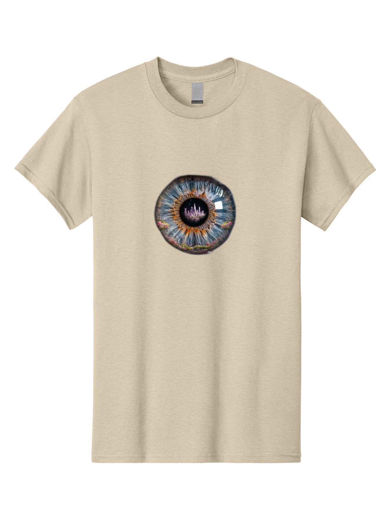 City-Skyline-Eye Men'S Graphic Tee, 100% Cotton, Comfortable Casual Summer Wear, Machine Washable, Vintage Camera, Old Camera, Antique Camera, Black Camera, Classic Photography, Photography Equipment, Nostalgic Device, Film Camera, Camera Art Bao236 13
