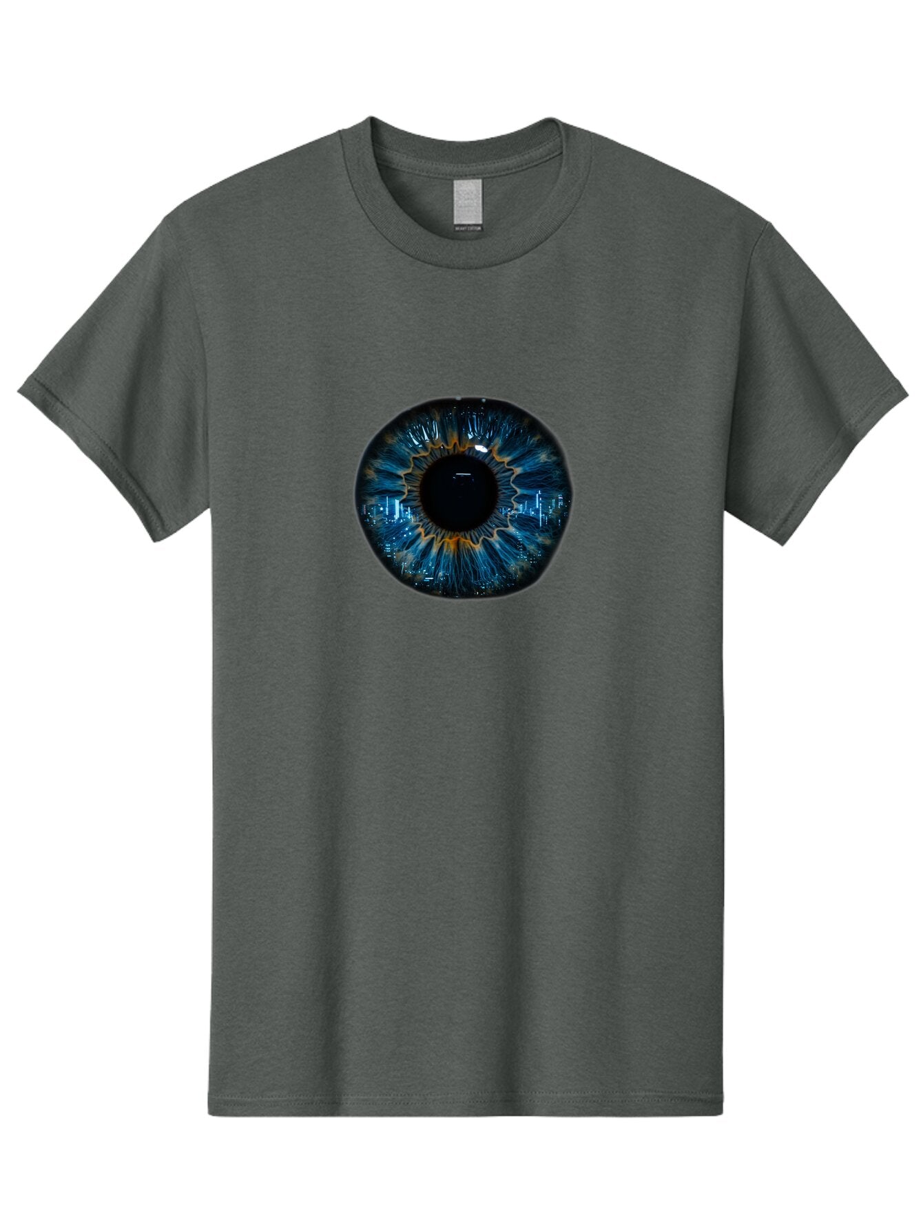 Cityscape-Eye-2 Men'S Graphic Tee, 100% Cotton, Comfortable Casual Summer Wear, Machine Washable, Vintage Camera, Old Camera, Antique Camera, Black Camera, Classic Photography, Photography Equipment, Nostalgic Device, Film Camera, Camera Art Bao240 12