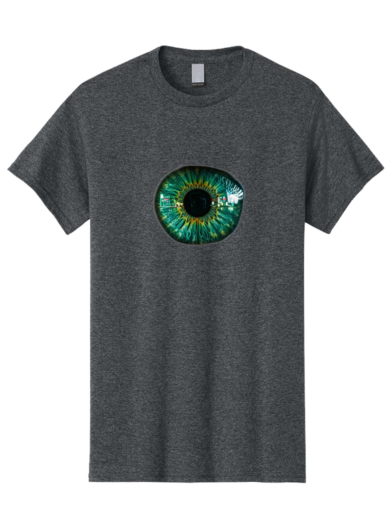 Cityscape-Eye Men'S Graphic Tee, 100% Cotton, Comfortable Casual Summer Wear, Machine Washable, Vintage Camera, Old Camera, Antique Camera, Black Camera, Classic Photography, Photography Equipment, Nostalgic Device, Film Camera, Camera Art Bao241 8