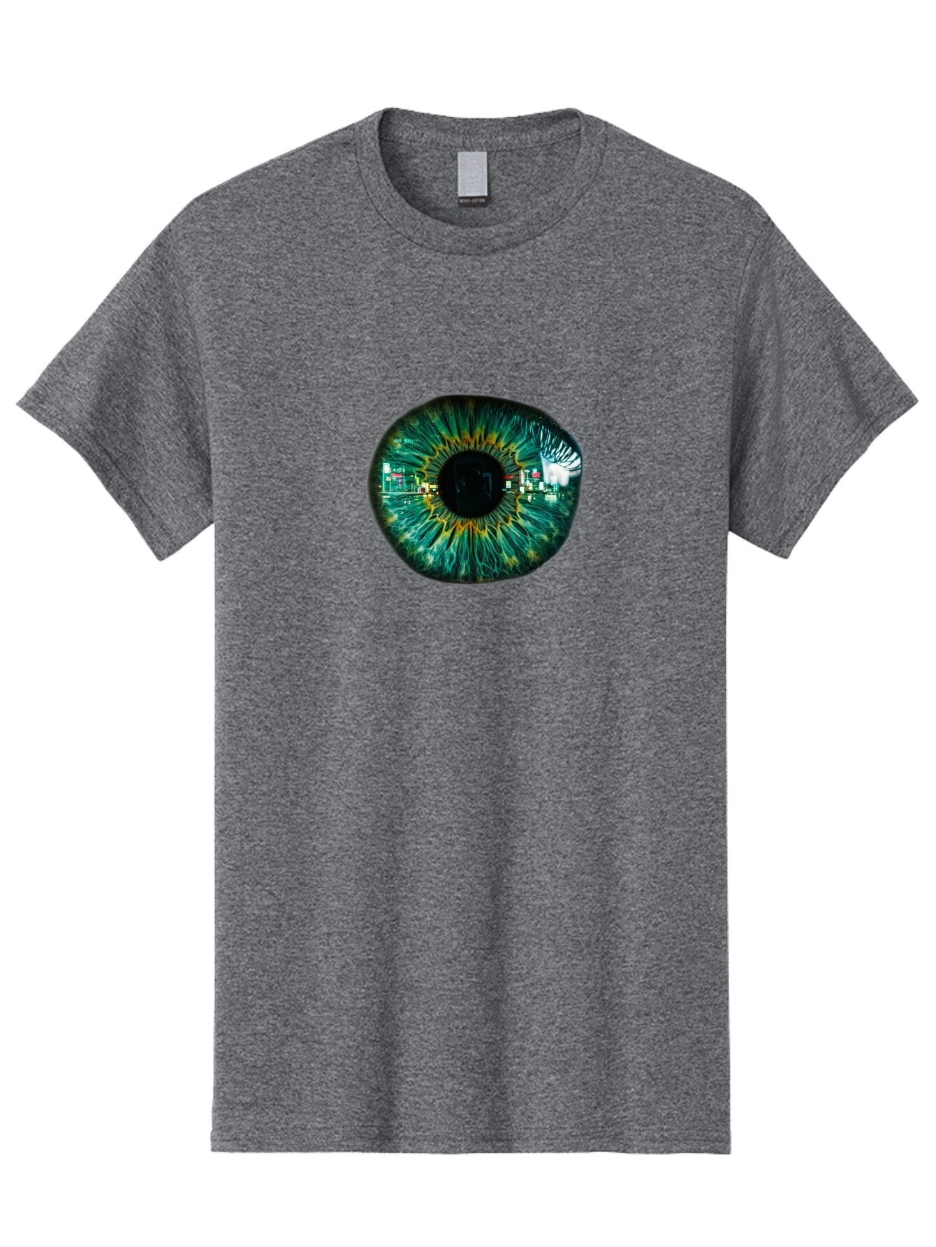 Cityscape-Eye Men'S Graphic Tee, 100% Cotton, Comfortable Casual Summer Wear, Machine Washable, Vintage Camera, Old Camera, Antique Camera, Black Camera, Classic Photography, Photography Equipment, Nostalgic Device, Film Camera, Camera Art Bao241 3