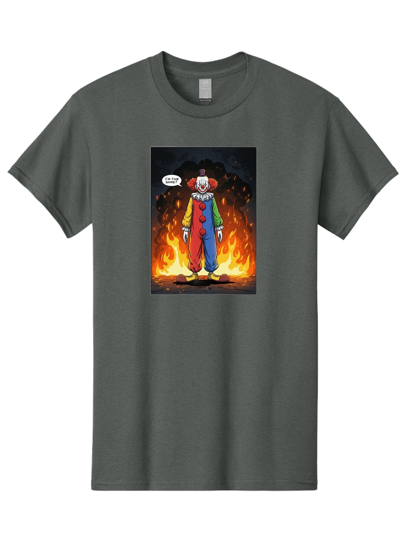 Clown-In-Flames Men'S Graphic Tee, 100% Cotton, Comfortable Casual Summer Wear, Machine Washable, Vintage Camera, Old Camera, Antique Camera, Black Camera, Classic Photography, Photography Equipment, Nostalgic Device, Film Camera, Camera Art Bao244 3