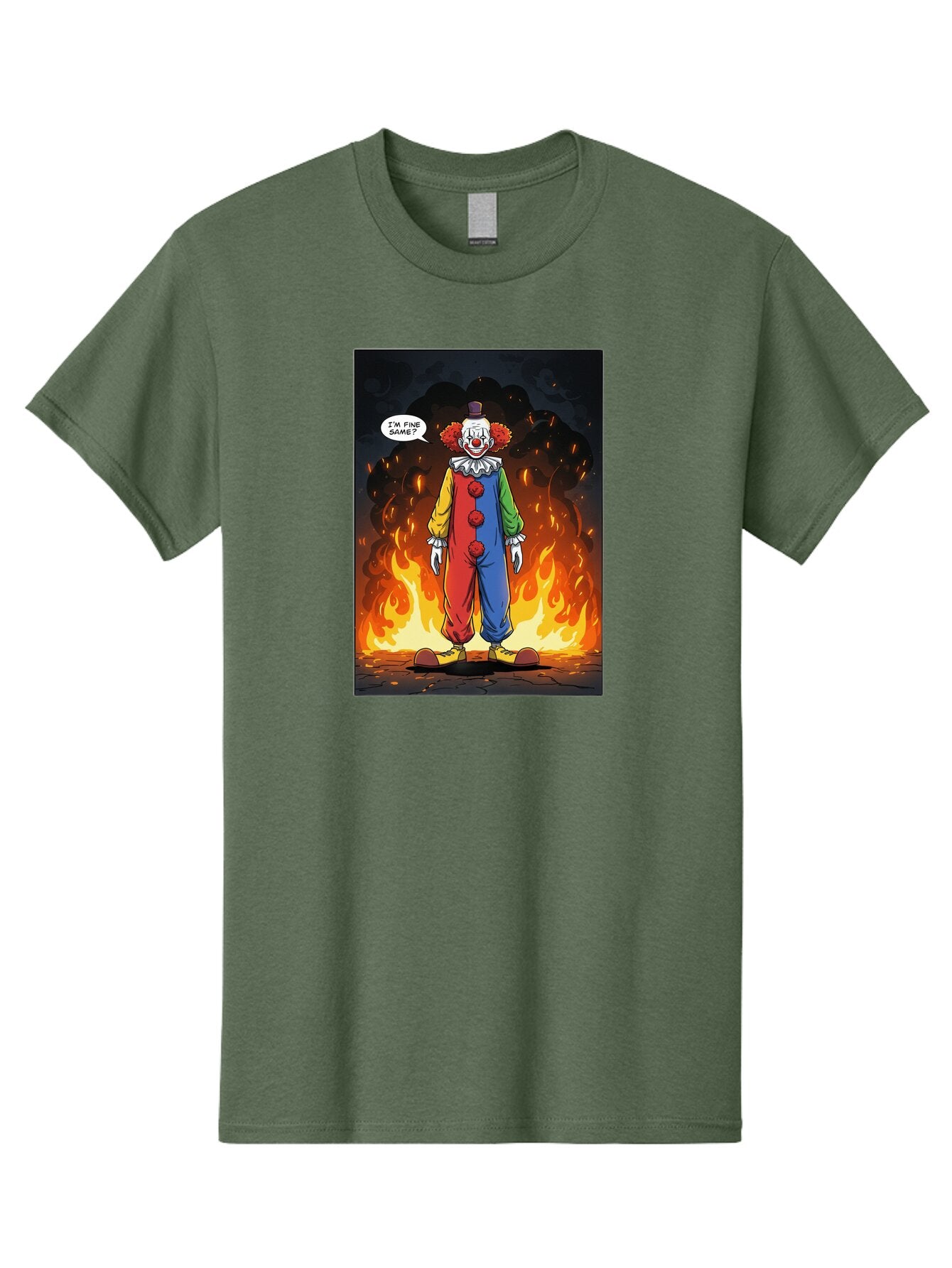 Clown-In-Flames Men'S Graphic Tee, 100% Cotton, Comfortable Casual Summer Wear, Machine Washable, Vintage Camera, Old Camera, Antique Camera, Black Camera, Classic Photography, Photography Equipment, Nostalgic Device, Film Camera, Camera Art Bao244 7