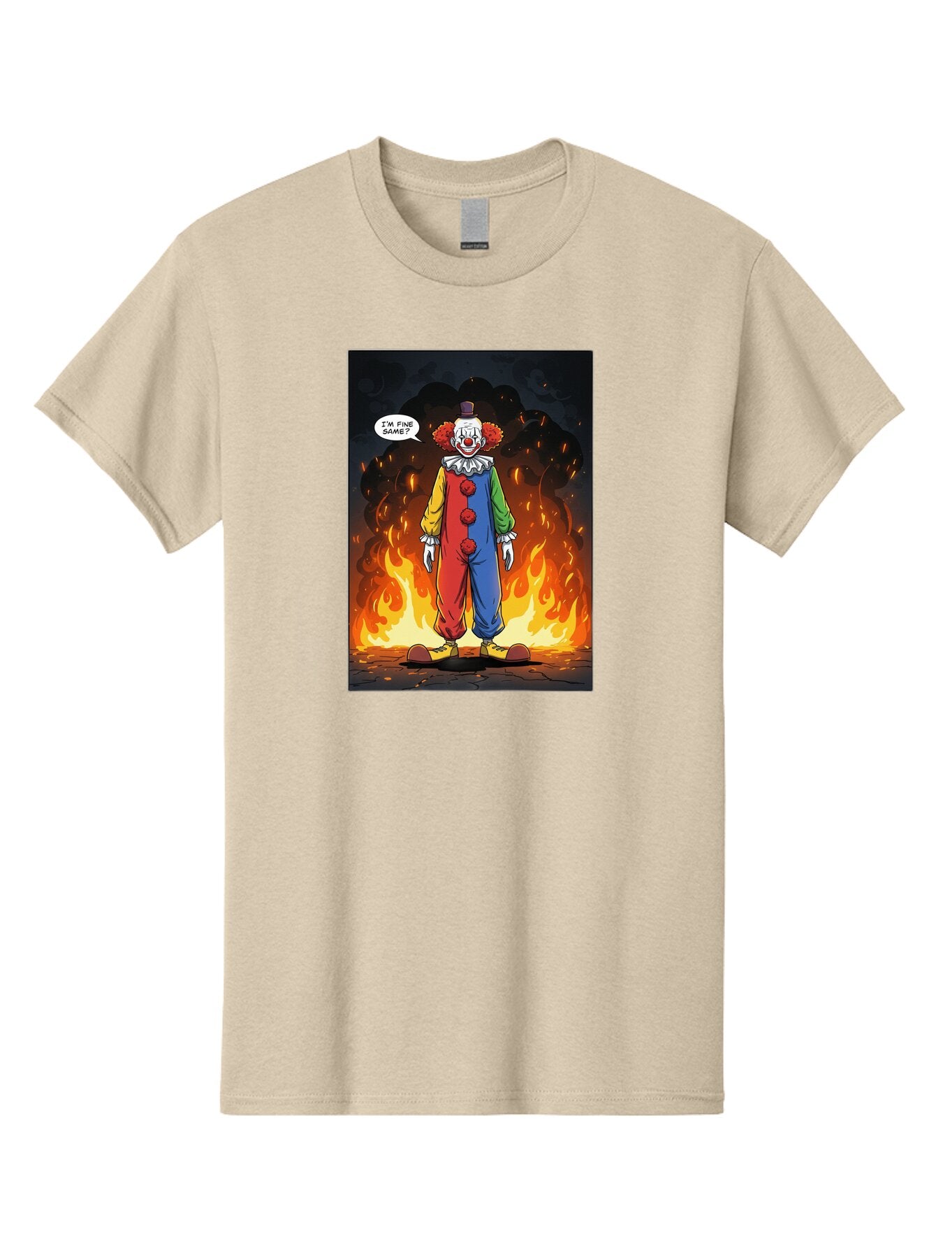 Clown-In-Flames Men'S Graphic Tee, 100% Cotton, Comfortable Casual Summer Wear, Machine Washable, Vintage Camera, Old Camera, Antique Camera, Black Camera, Classic Photography, Photography Equipment, Nostalgic Device, Film Camera, Camera Art Bao244