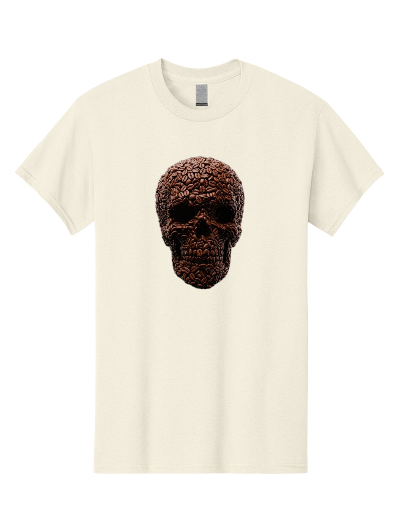 Coffee-Beans-Skull Men'S Graphic Tee, 100% Cotton, Comfortable Casual Summer Wear, Machine Washable, Vintage Camera, Old Camera, Antique Camera, Black Camera, Classic Photography, Photography Equipment, Nostalgic Device, Film Camera, Bao247 12