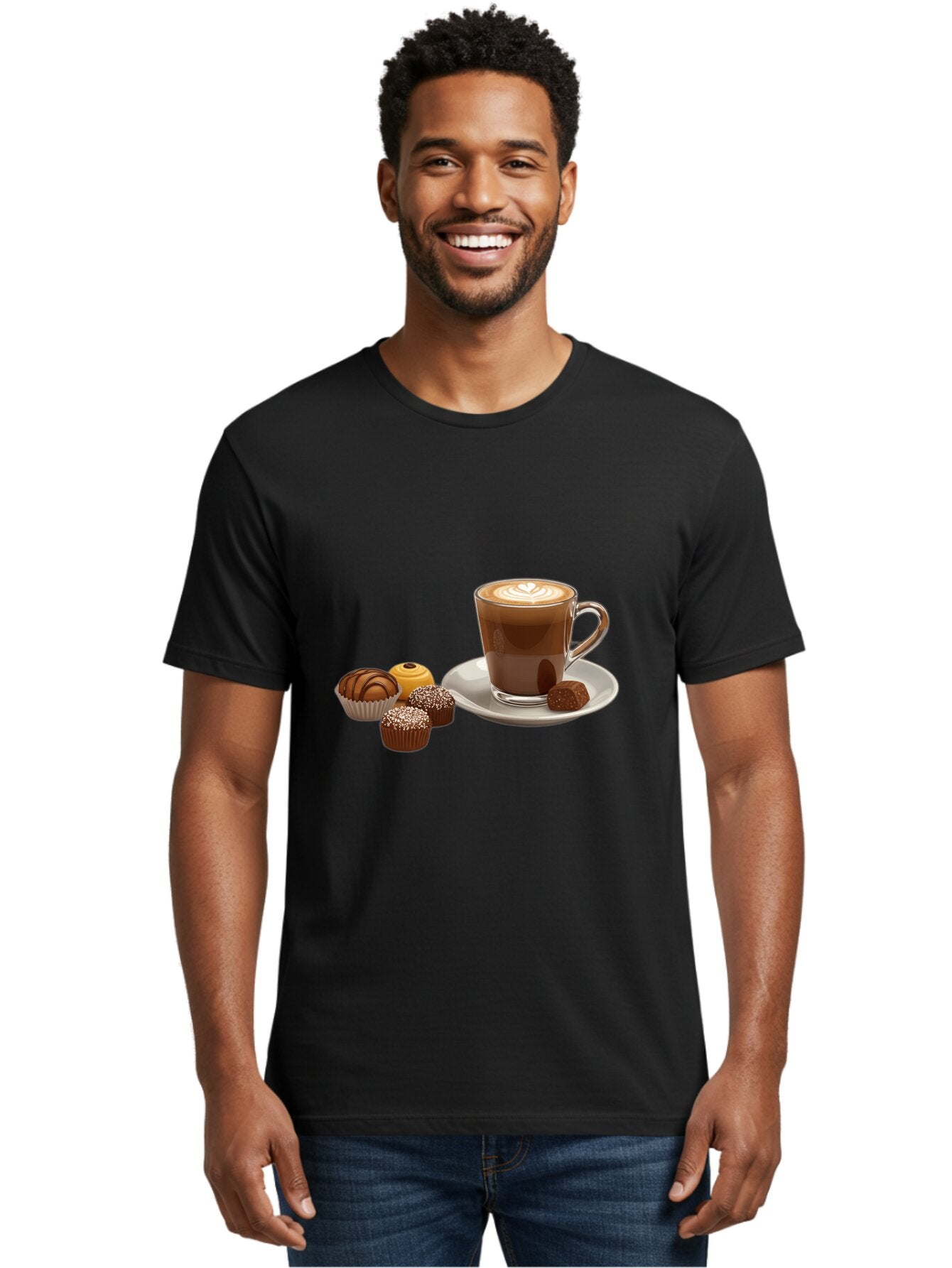 Coffee-With-Truffles Men'S Graphic Tee, 100% Cotton, Comfortable Casual Summer Wear, Machine Washable, Vintage Camera, Old Camera, Antique Camera, Black Camera, Classic Photography, Photography Equipment, Nostalgic Device, Film Camera, Bao253 29