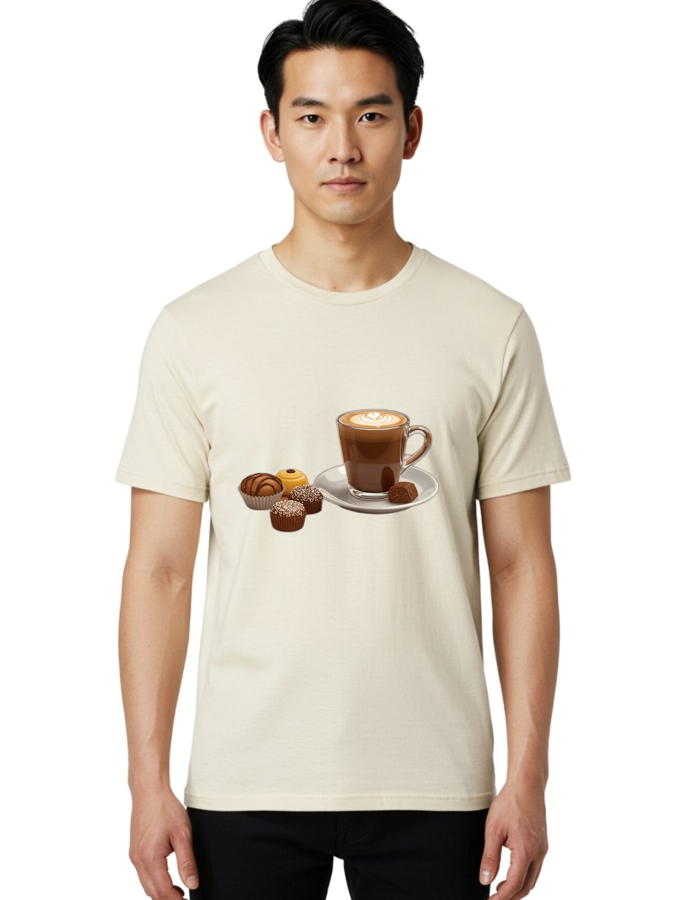 Coffee-With-Truffles Men'S Graphic Tee, 100% Cotton, Comfortable Casual Summer Wear, Machine Washable, Vintage Camera, Old Camera, Antique Camera, Black Camera, Classic Photography, Photography Equipment, Nostalgic Device, Film Camera, Bao253 27