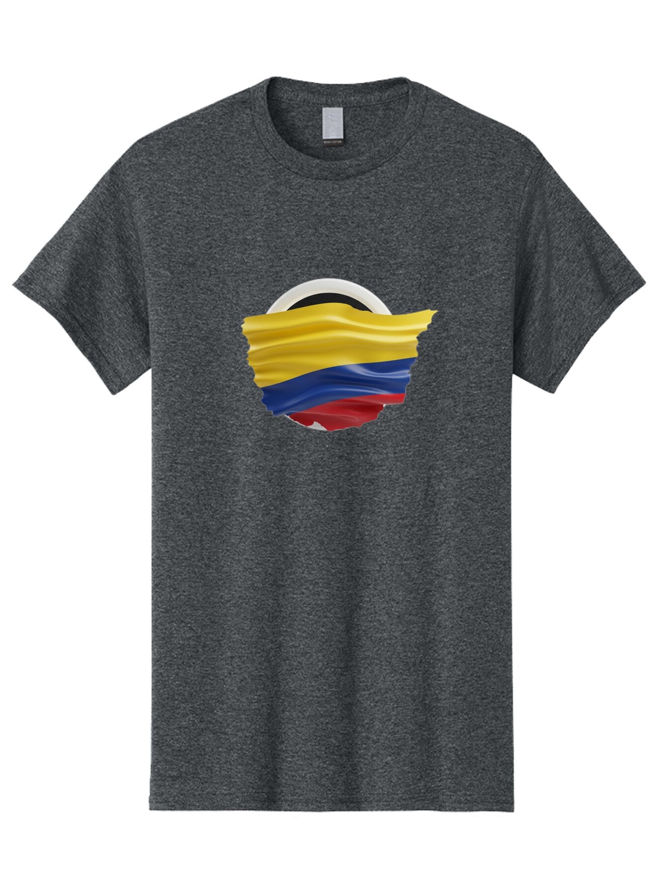 Colombian-Flag Men'S Graphic Tee, 100% Cotton, Comfortable Casual Summer Wear, Machine Washable, Vintage Camera, Old Camera, Antique Camera, Black Camera, Classic Photography, Photography Equipment, Nostalgic Device, Film Camera, Camera Art Bao254