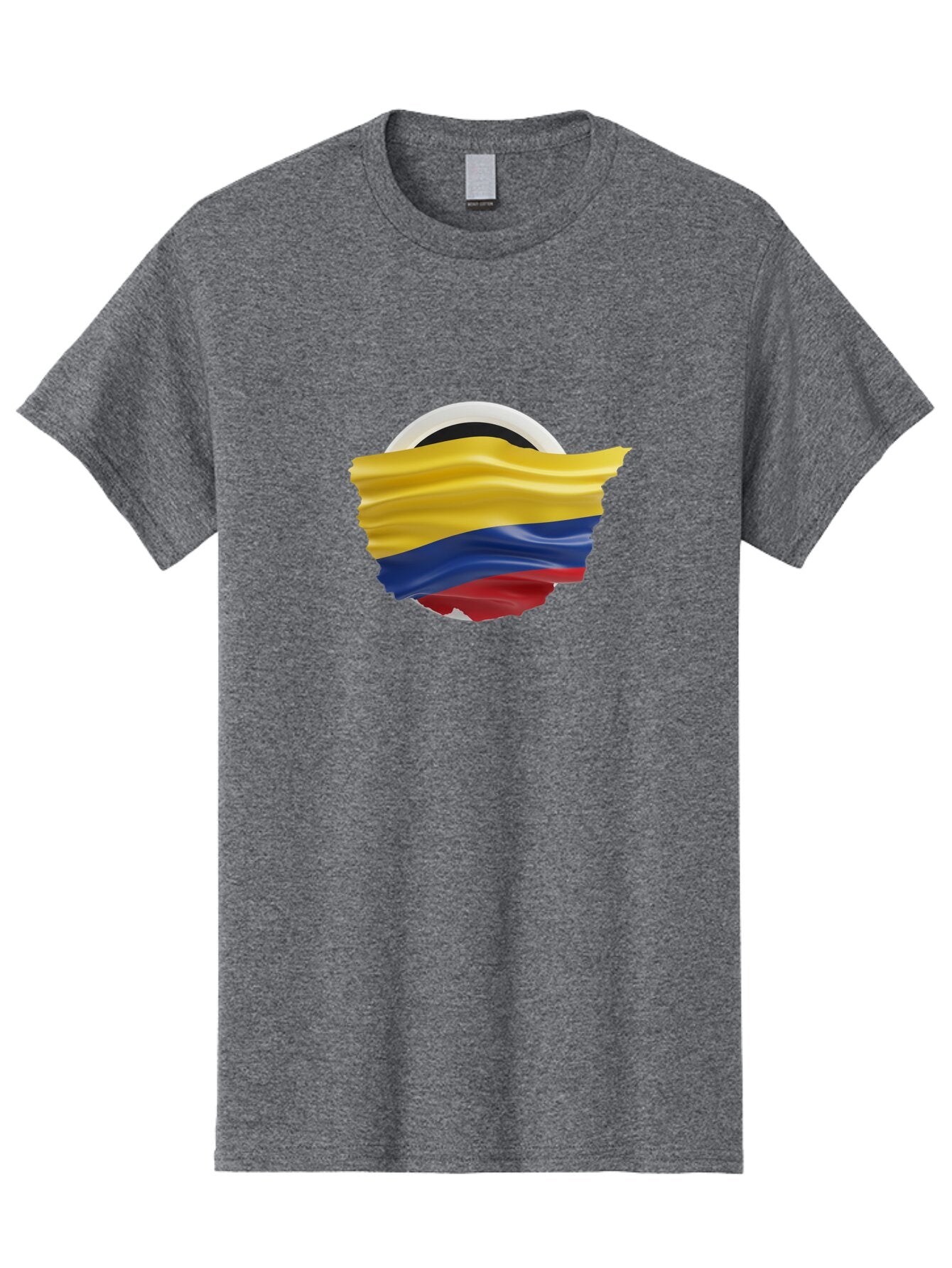 Colombian-Flag Men'S Graphic Tee, 100% Cotton, Comfortable Casual Summer Wear, Machine Washable, Vintage Camera, Old Camera, Antique Camera, Black Camera, Classic Photography, Photography Equipment, Nostalgic Device, Film Camera, Camera Art Bao254 8