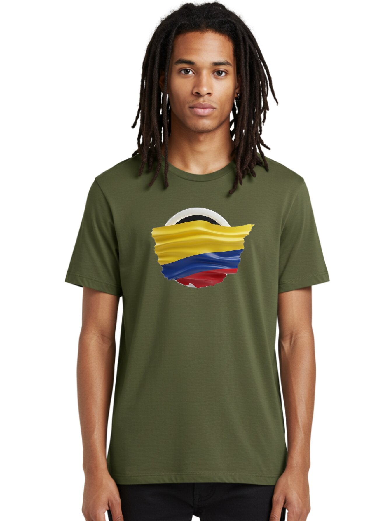 Colombian-Flag Men'S Graphic Tee, 100% Cotton, Comfortable Casual Summer Wear, Machine Washable, Vintage Camera, Old Camera, Antique Camera, Black Camera, Classic Photography, Photography Equipment, Nostalgic Device, Film Camera, Camera Art Bao254 29