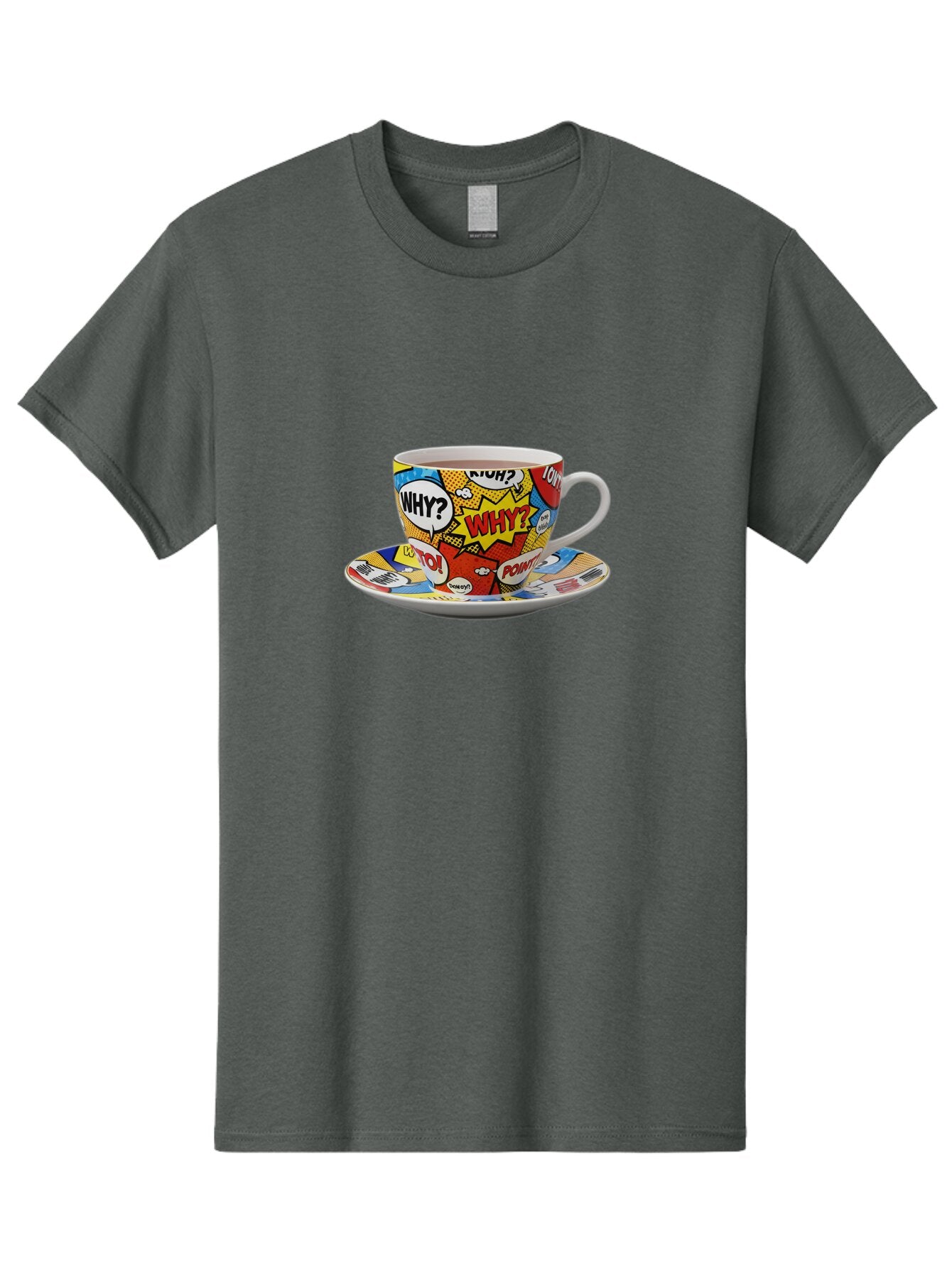Comic-Strip-Teacup Men'S Graphic Tee, 100% Cotton, Comfortable Casual Summer Wear, Machine Washable, Vintage Camera, Old Camera, Antique Camera, Black Camera, Classic Photography, Photography Equipment, Nostalgic Device, Film Camera, Bao258 5
