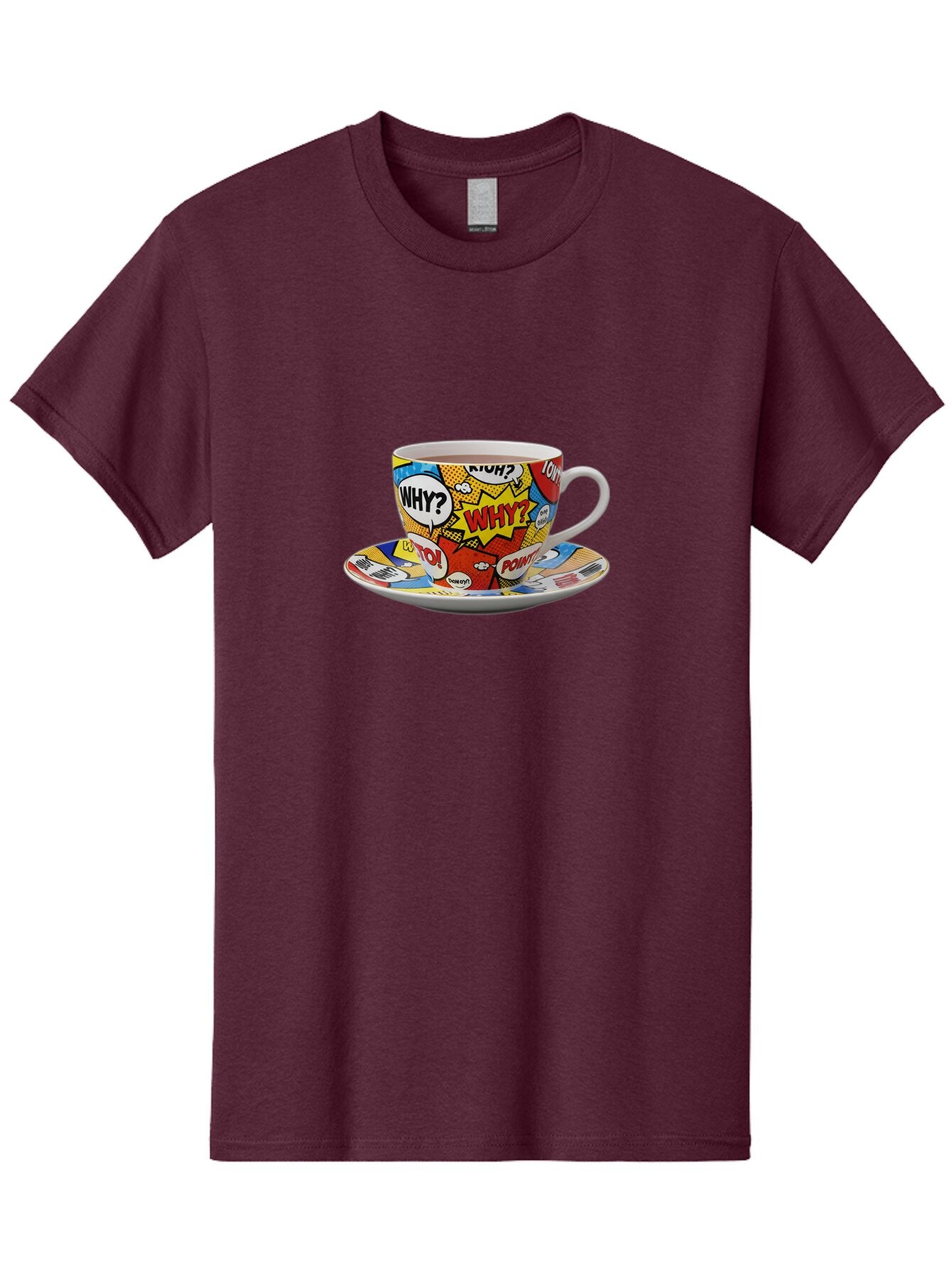 Comic-Strip-Teacup Men'S Graphic Tee, 100% Cotton, Comfortable Casual Summer Wear, Machine Washable, Vintage Camera, Old Camera, Antique Camera, Black Camera, Classic Photography, Photography Equipment, Nostalgic Device, Film Camera, Bao258 13
