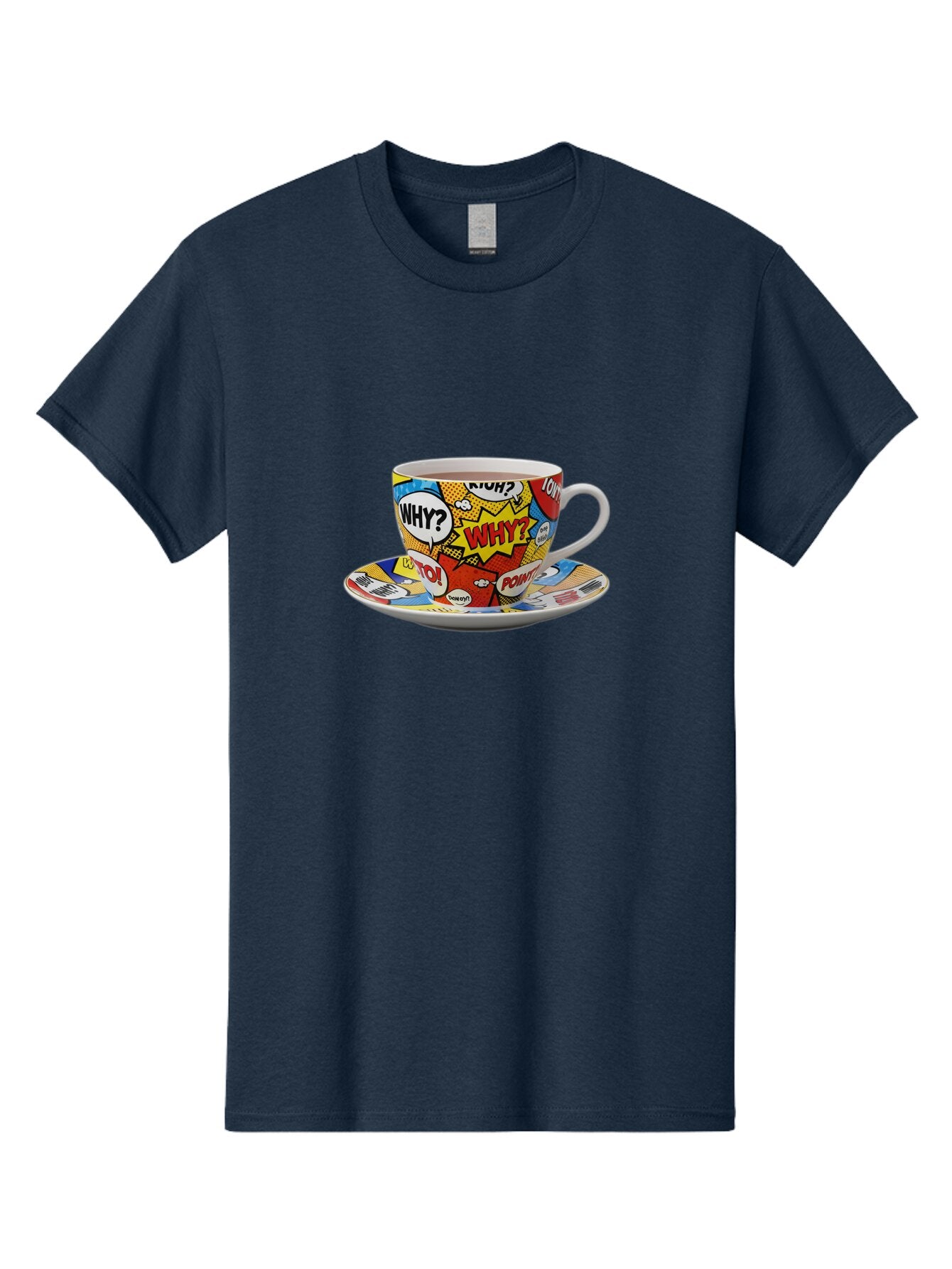 Comic-Strip-Teacup Men'S Graphic Tee, 100% Cotton, Comfortable Casual Summer Wear, Machine Washable, Vintage Camera, Old Camera, Antique Camera, Black Camera, Classic Photography, Photography Equipment, Nostalgic Device, Film Camera, Bao258
