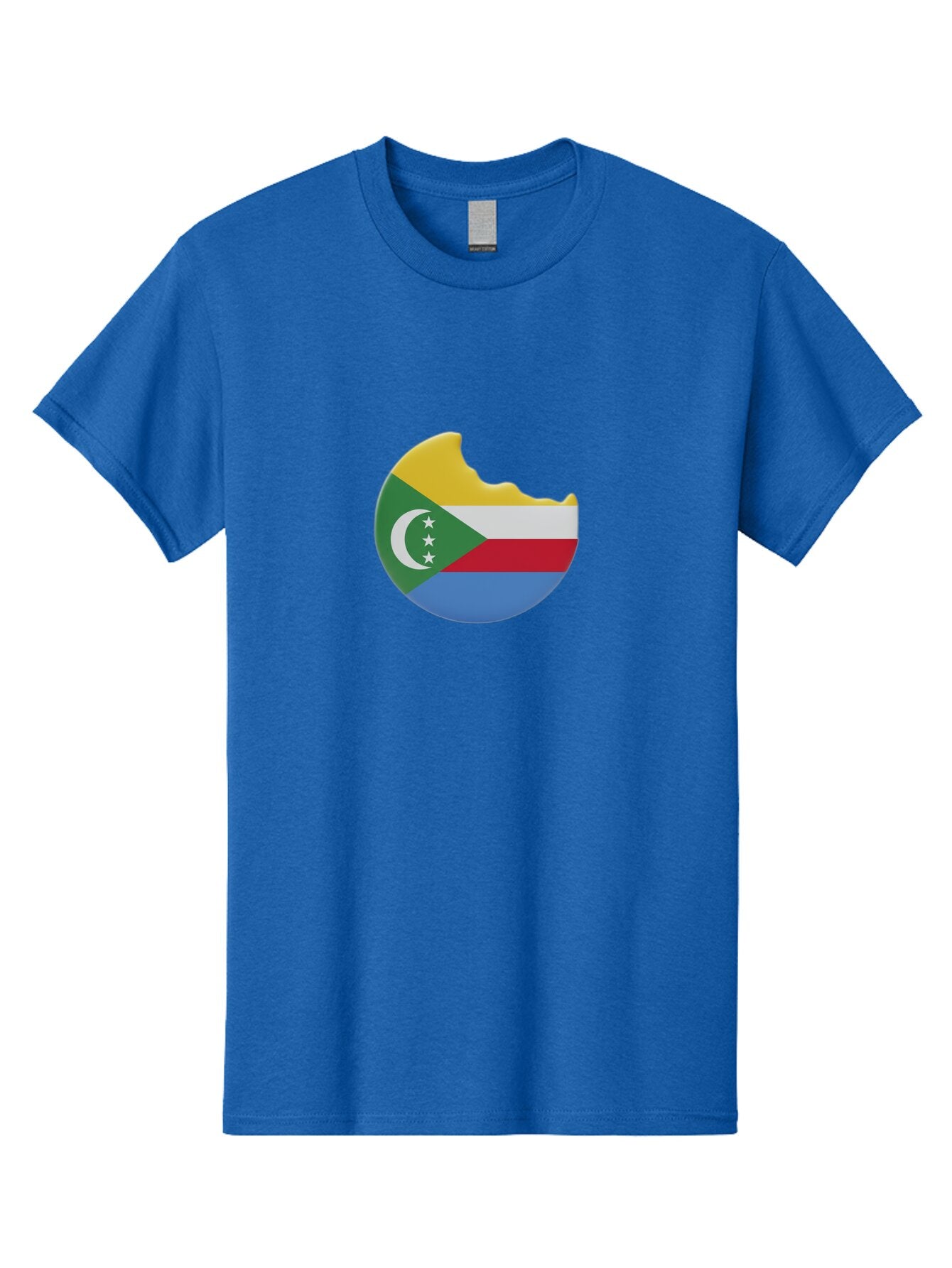 Comoros-Flag-Cookie Men'S Graphic Tee, 100% Cotton, Comfortable Casual Summer Wear, Machine Washable, Vintage Camera, Old Camera, Antique Camera, Black Camera, Classic Photography, Photography Equipment, Nostalgic Device, Film Camera, Bao259 9