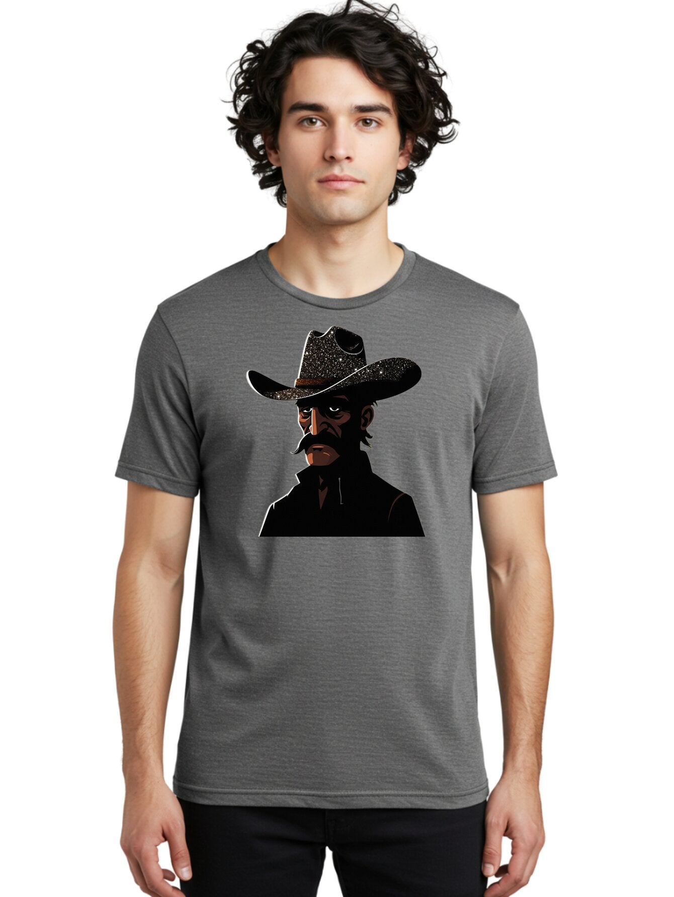 Cowboy-2 Men'S Graphic Tee, 100% Cotton, Comfortable Casual Summer Wear, Machine Washable, Vintage Camera, Old Camera, Antique Camera, Black Camera, Classic Photography, Photography Equipment, Nostalgic Device, Film Camera, Camera Art Bao267 24