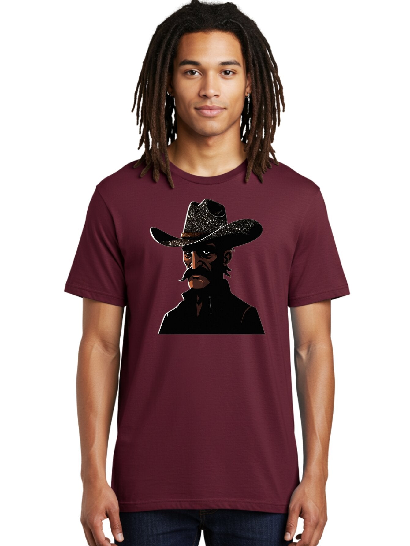 Cowboy-2 Men'S Graphic Tee, 100% Cotton, Comfortable Casual Summer Wear, Machine Washable, Vintage Camera, Old Camera, Antique Camera, Black Camera, Classic Photography, Photography Equipment, Nostalgic Device, Film Camera, Camera Art Bao267 17