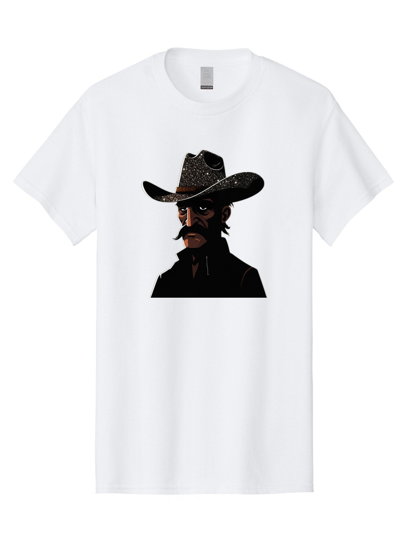Cowboy-2 Men'S Graphic Tee, 100% Cotton, Comfortable Casual Summer Wear, Machine Washable, Vintage Camera, Old Camera, Antique Camera, Black Camera, Classic Photography, Photography Equipment, Nostalgic Device, Film Camera, Camera Art Bao267