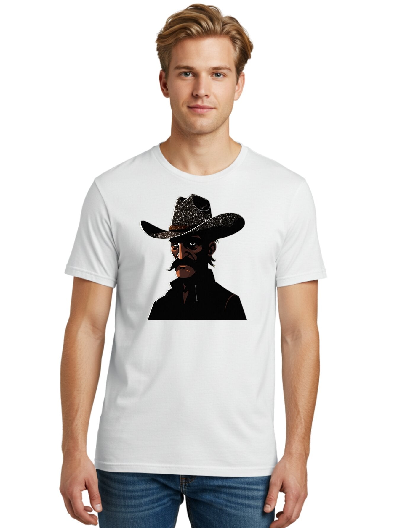 Cowboy-2 Men'S Graphic Tee, 100% Cotton, Comfortable Casual Summer Wear, Machine Washable, Vintage Camera, Old Camera, Antique Camera, Black Camera, Classic Photography, Photography Equipment, Nostalgic Device, Film Camera, Camera Art Bao267 21