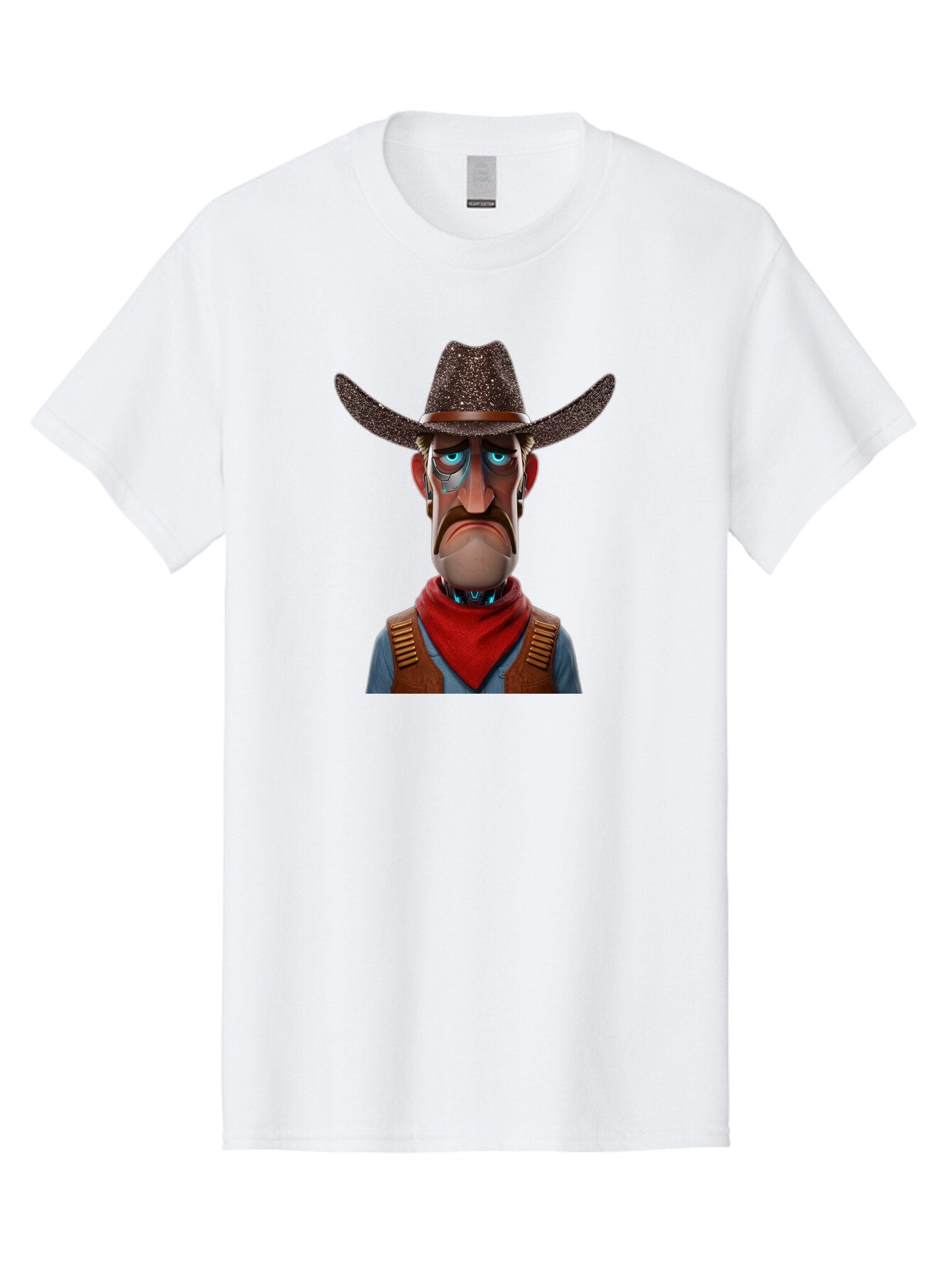 Cowboy-Character-1 Men'S Graphic Tee, 100% Cotton, Comfortable Casual Summer Wear, Machine Washable, Vintage Camera, Old Camera, Antique Camera, Black Camera, Classic Photography, Photography Equipment, Nostalgic Device, Film Camera, Bao272 13