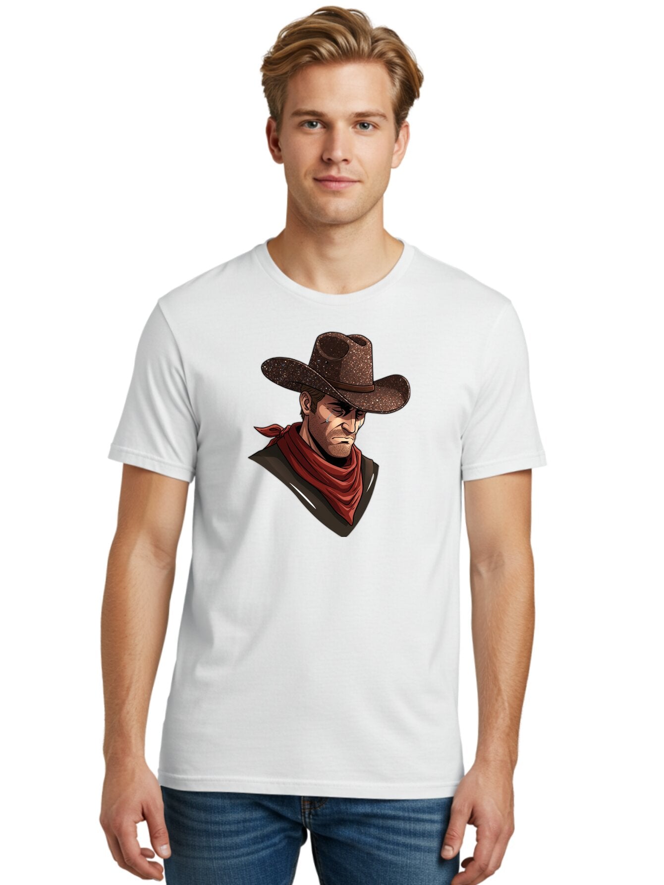 Cowboy Men'S Graphic Tee, 100% Cotton, Comfortable Casual Summer Wear, Machine Washable, Vintage Camera, Old Camera, Antique Camera, Black Camera, Classic Photography, Photography Equipment, Nostalgic Device, Film Camera, Camera Art Bao278 16