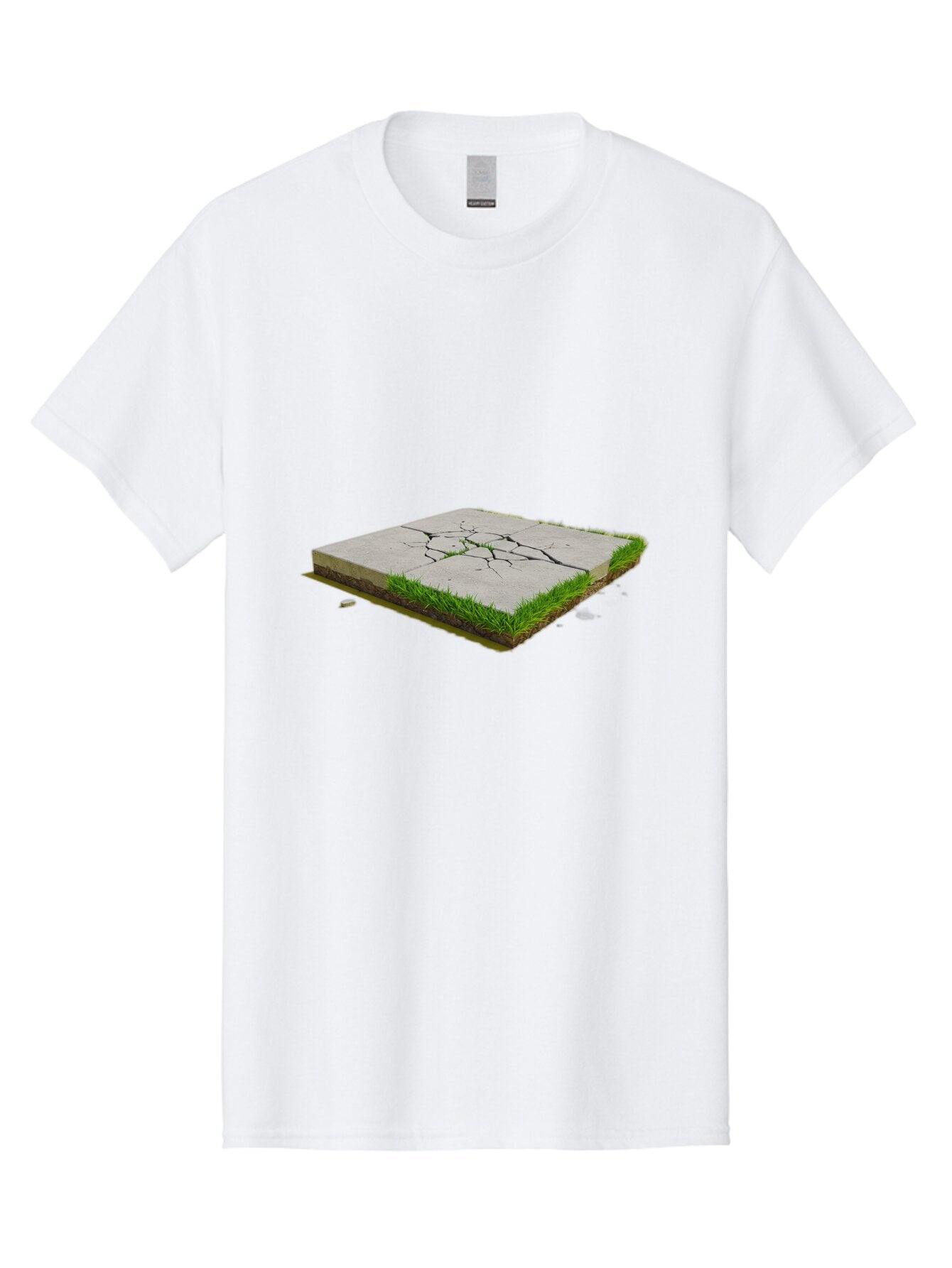 Cracked-Concrete-Slab-1 Men'S Graphic Tee, 100% Cotton, Comfortable Casual Summer Wear, Machine Washable, Vintage Camera, Old Camera, Antique Camera, Black Camera, Classic Photography, Photography Equipment, Nostalgic Device, Film Camera, Bao281 8