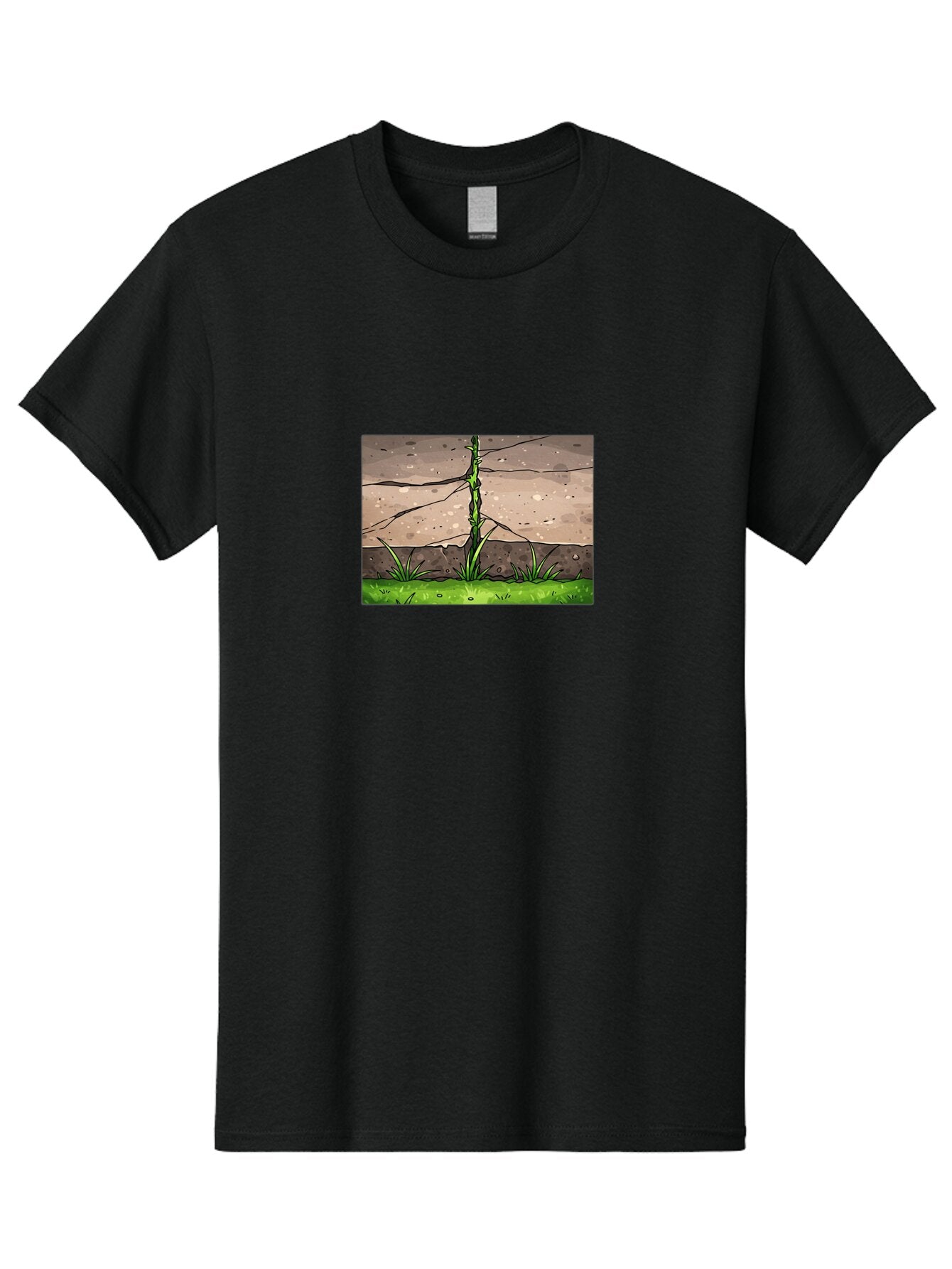 Cracked-Earth-Sprout Men'S Graphic Tee, 100% Cotton, Comfortable Casual Summer Wear, Machine Washable, Vintage Camera, Old Camera, Antique Camera, Black Camera, Classic Photography, Photography Equipment, Nostalgic Device, Film Camera, Bao283