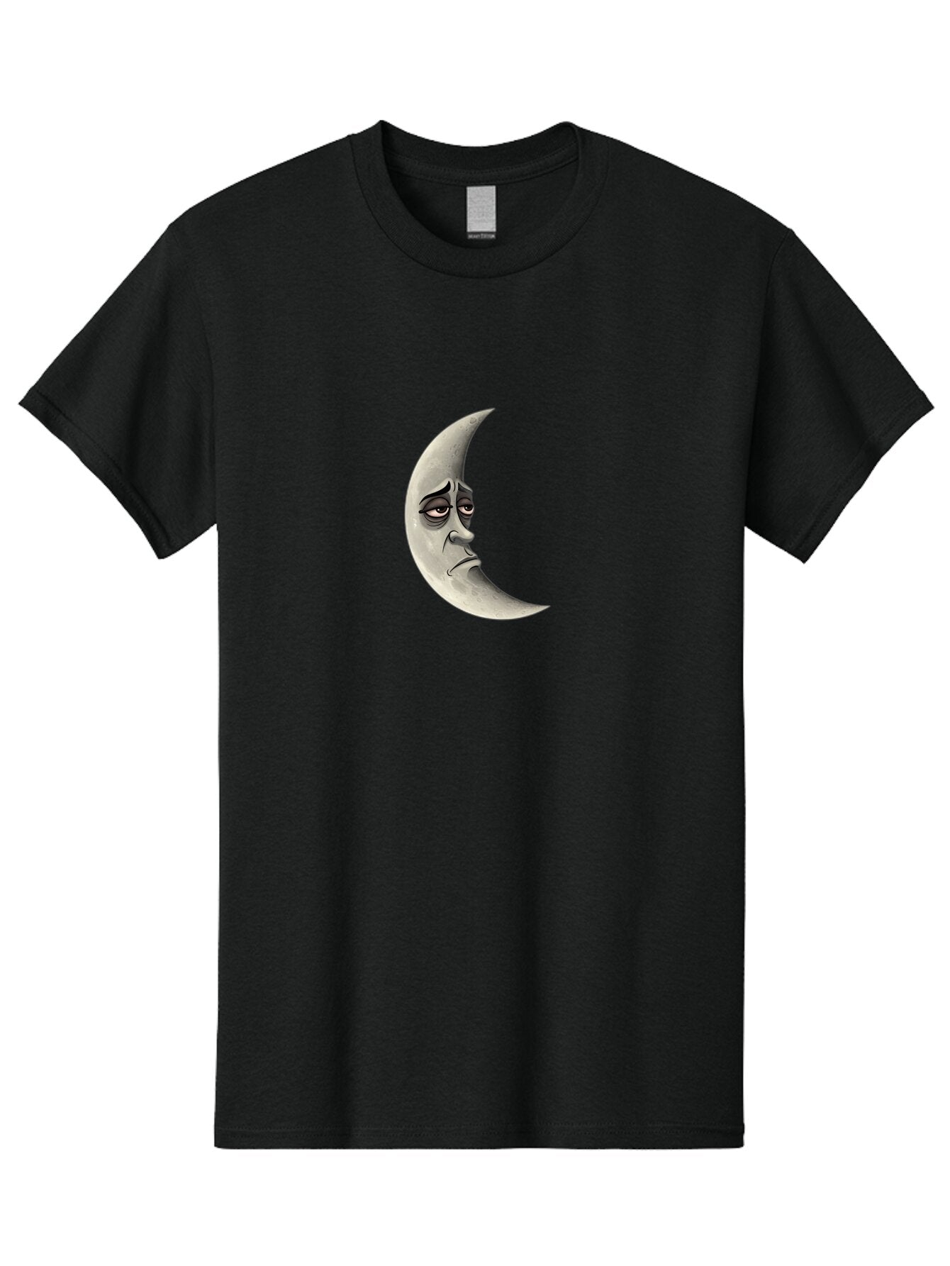 Crescent-Moon-Face Men'S Graphic Tee, 100% Cotton, Comfortable Casual Summer Wear, Machine Washable, Vintage Camera, Old Camera, Antique Camera, Black Camera, Classic Photography, Photography Equipment, Nostalgic Device, Film Camera, Bao292