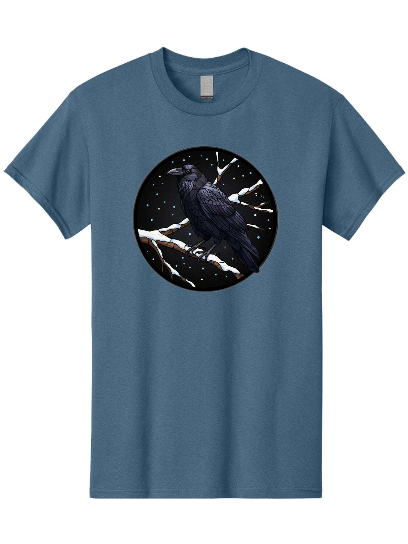 Crow-On-Branch-2 Men'S Graphic Tee, 100% Cotton, Comfortable Casual Summer Wear, Machine Washable, Vintage Camera, Old Camera, Antique Camera, Black Camera, Classic Photography, Photography Equipment, Nostalgic Device, Film Camera, Camera Art Bao296 15