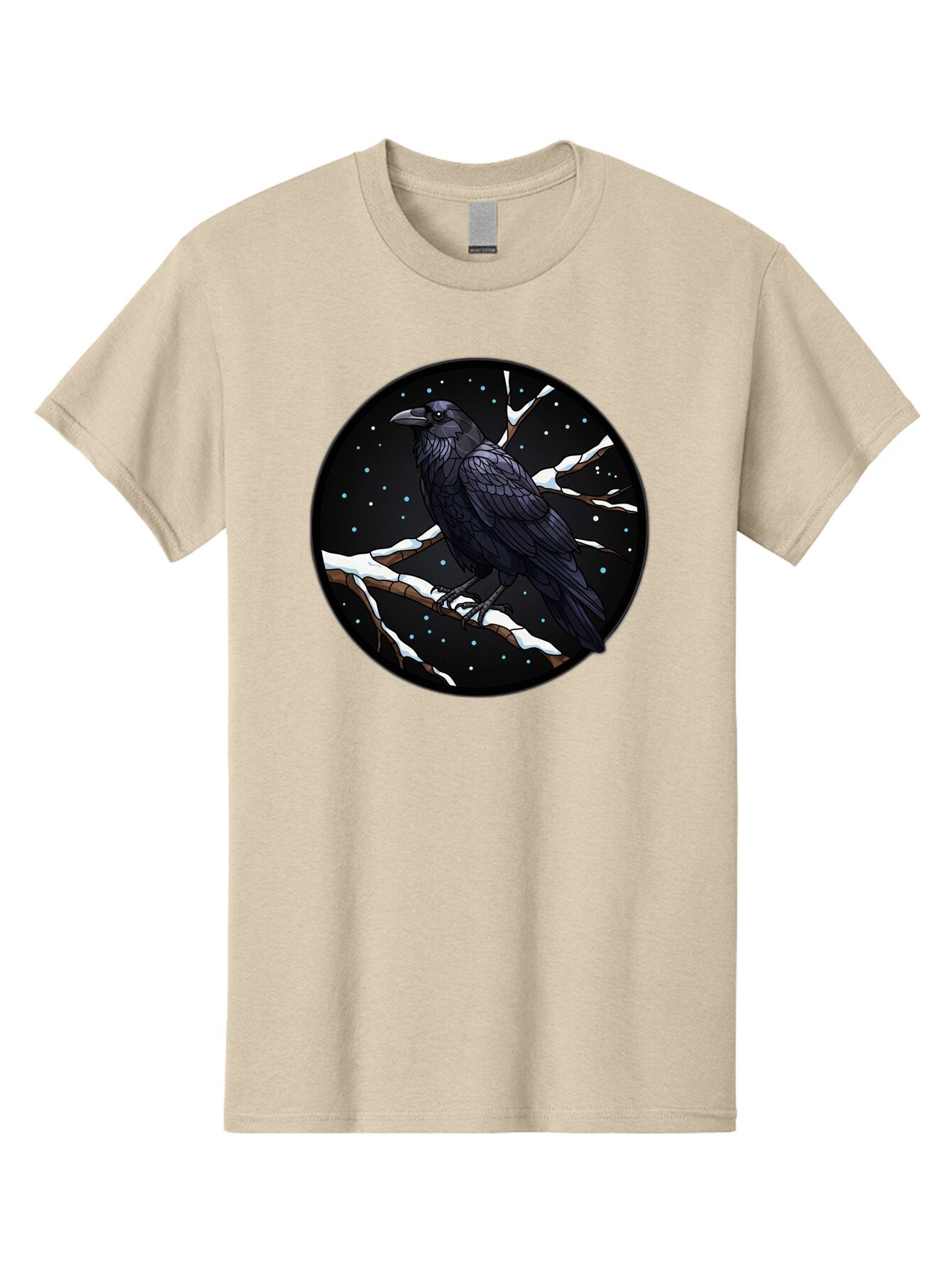 Crow-On-Branch-2 Men'S Graphic Tee, 100% Cotton, Comfortable Casual Summer Wear, Machine Washable, Vintage Camera, Old Camera, Antique Camera, Black Camera, Classic Photography, Photography Equipment, Nostalgic Device, Film Camera, Camera Art Bao296 10