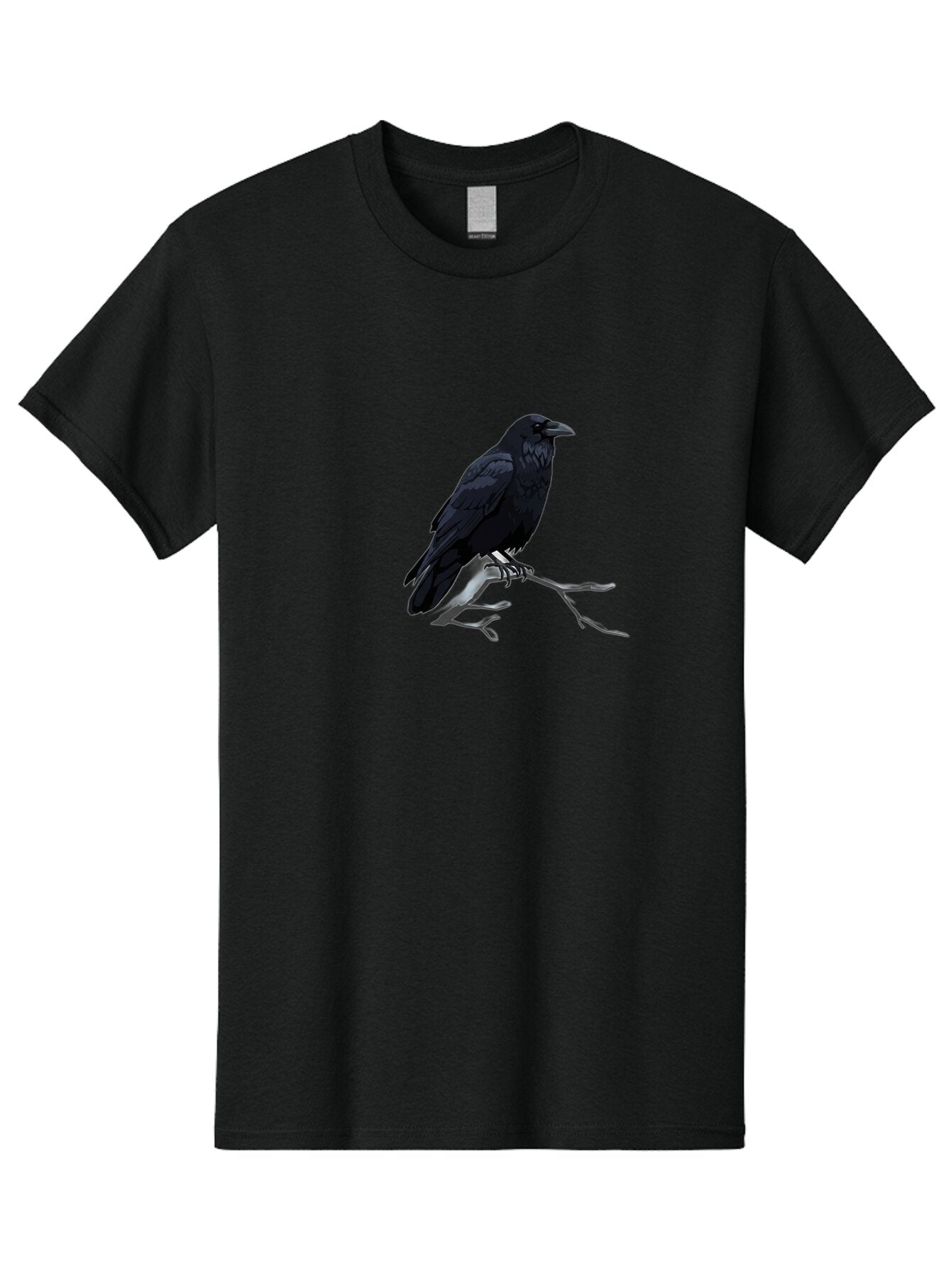 Crow-On-Branch Men'S Graphic Tee, 100% Cotton, Comfortable Casual Summer Wear, Machine Washable, Vintage Camera, Old Camera, Antique Camera, Black Camera, Classic Photography, Photography Equipment, Nostalgic Device, Film Camera, Camera Art Bao298 12