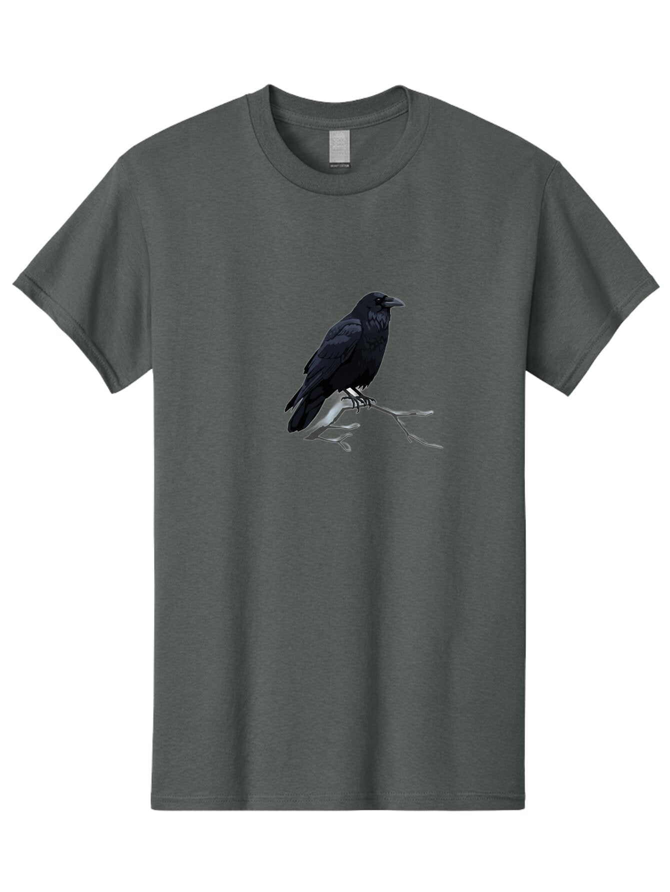Crow-On-Branch Men'S Graphic Tee, 100% Cotton, Comfortable Casual Summer Wear, Machine Washable, Vintage Camera, Old Camera, Antique Camera, Black Camera, Classic Photography, Photography Equipment, Nostalgic Device, Film Camera, Camera Art Bao298 7