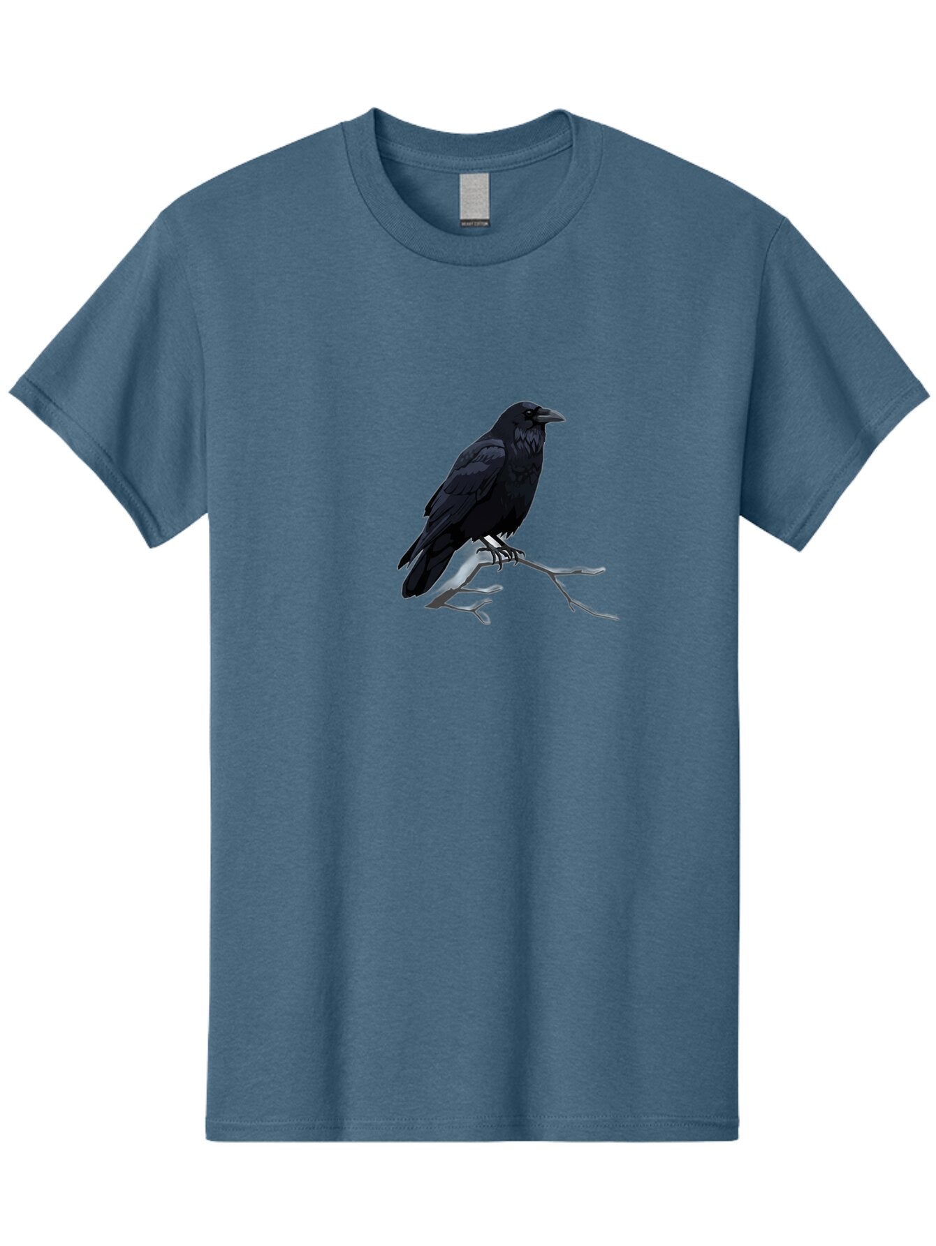 Crow-On-Branch Men'S Graphic Tee, 100% Cotton, Comfortable Casual Summer Wear, Machine Washable, Vintage Camera, Old Camera, Antique Camera, Black Camera, Classic Photography, Photography Equipment, Nostalgic Device, Film Camera, Camera Art Bao298 8
