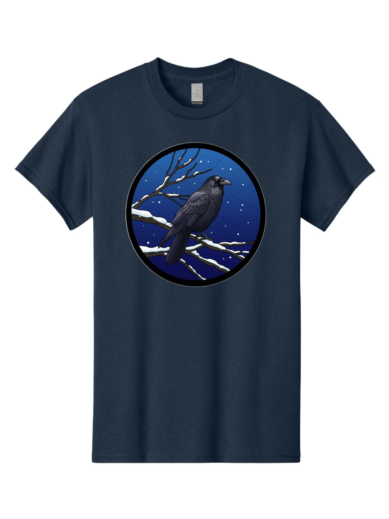 Crow-On-Snowy-Branch Men'S Graphic Tee, 100% Cotton, Comfortable Casual Summer Wear, Machine Washable, Vintage Camera, Old Camera, Antique Camera, Black Camera, Classic Photography, Photography Equipment, Nostalgic Device, Film Camera, Bao299 14