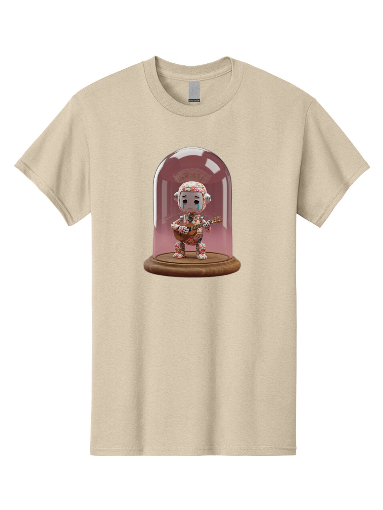 Crying-Robot-With-Guitar Men'S Graphic Tee, 100% Cotton, Comfortable Casual Summer Wear, Machine Washable, Vintage Camera, Old Camera, Antique Camera, Black Camera, Classic Photography, Photography Equipment, Nostalgic Device, Film Camera, Bao309 14