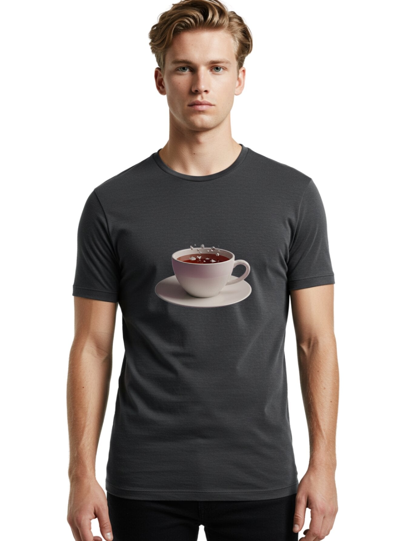 Cup-Of-Coffee-1 Men'S Graphic Tee, 100% Cotton, Comfortable Casual Summer Wear, Machine Washable, Vintage Camera, Old Camera, Antique Camera, Black Camera, Classic Photography, Photography Equipment, Nostalgic Device, Film Camera, Camera Art Bao312 18