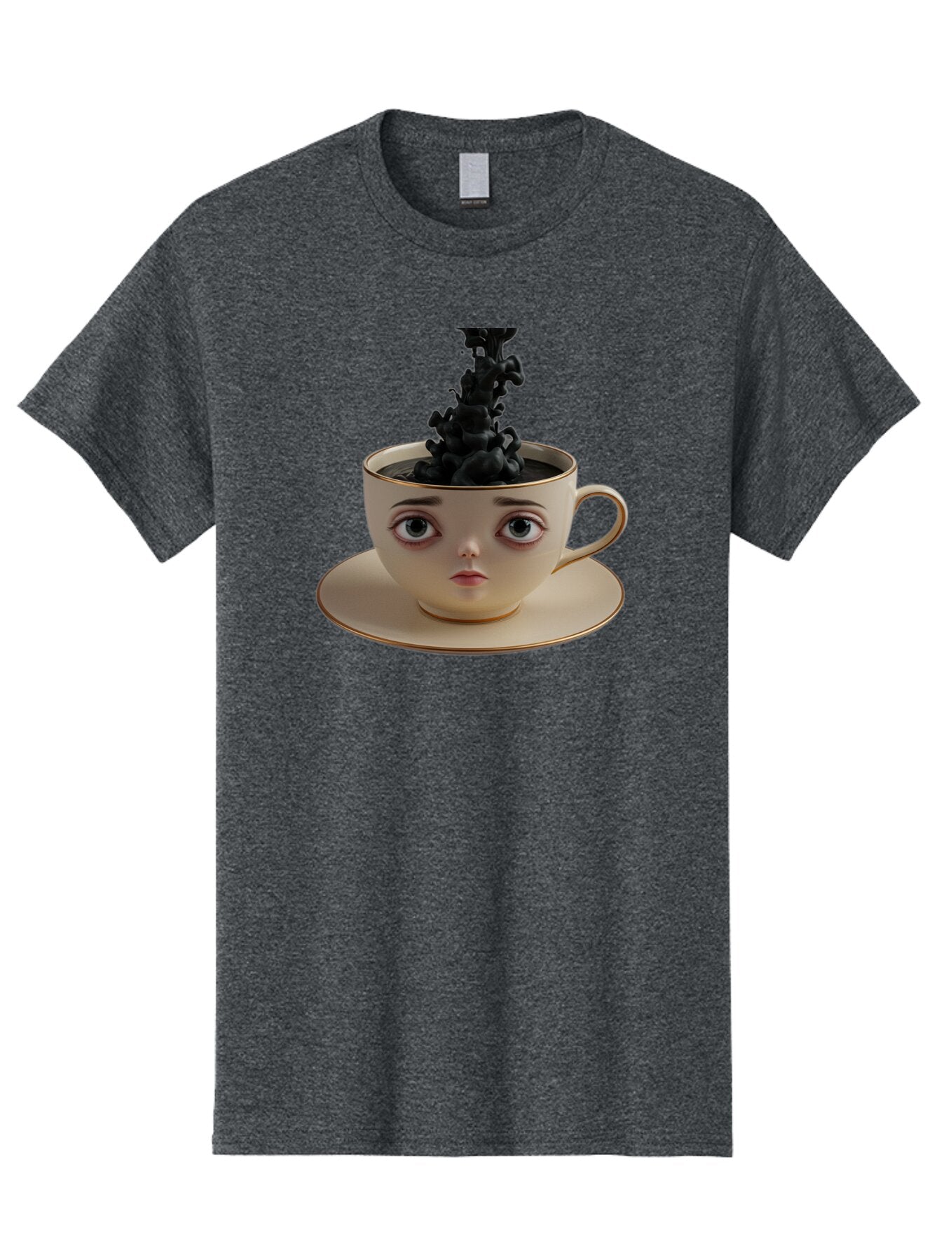 Cup-With-Face Men'S Graphic Tee, 100% Cotton, Comfortable Casual Summer Wear, Machine Washable, Vintage Camera, Old Camera, Antique Camera, Black Camera, Classic Photography, Photography Equipment, Nostalgic Device, Film Camera, Camera Art Bao316 6