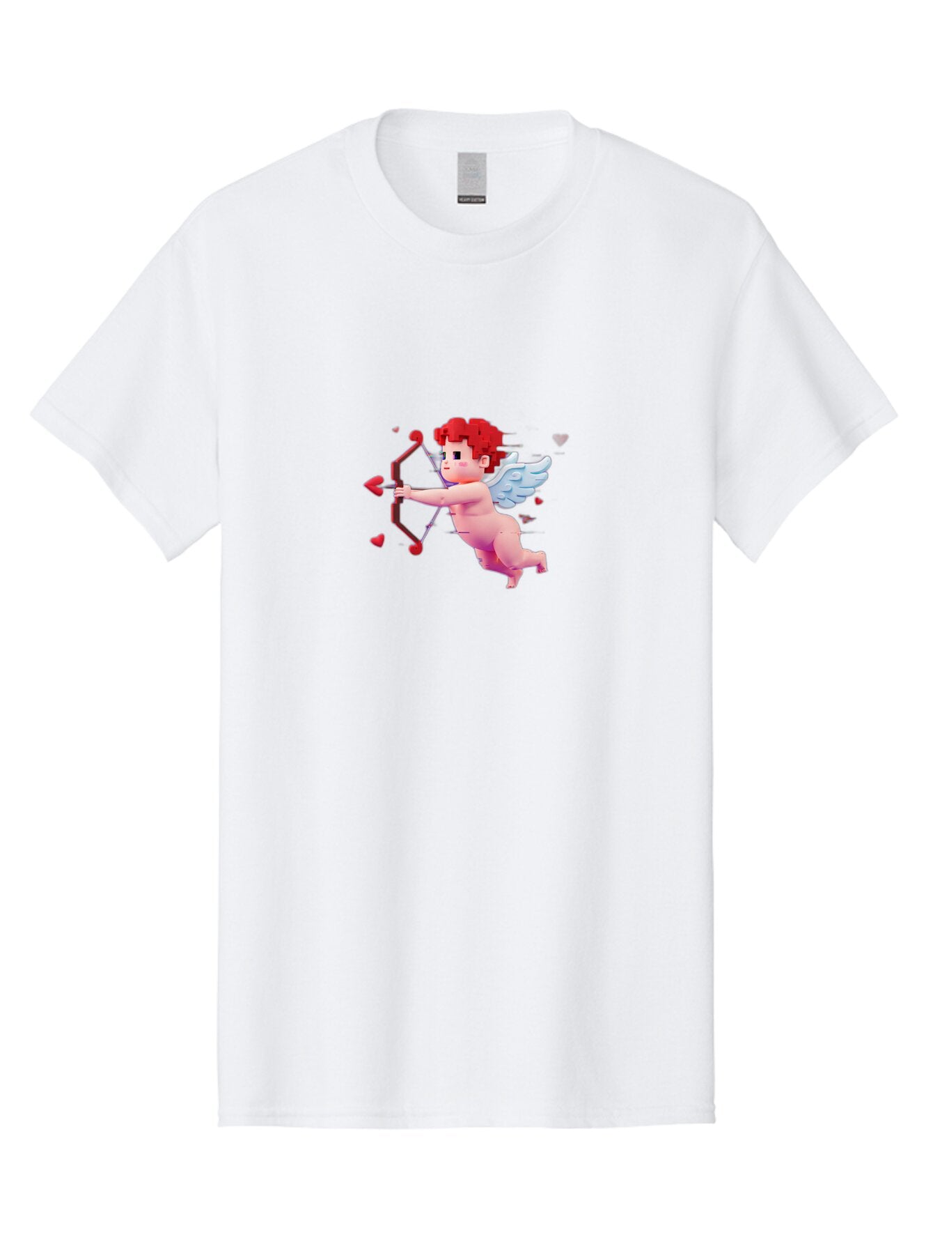 Cupid-2 Men'S Graphic Tee, 100% Cotton, Comfortable Casual Summer Wear, Machine Washable, Vintage Camera, Old Camera, Antique Camera, Black Camera, Classic Photography, Photography Equipment, Nostalgic Device, Film Camera, Camera Art Bao318 7