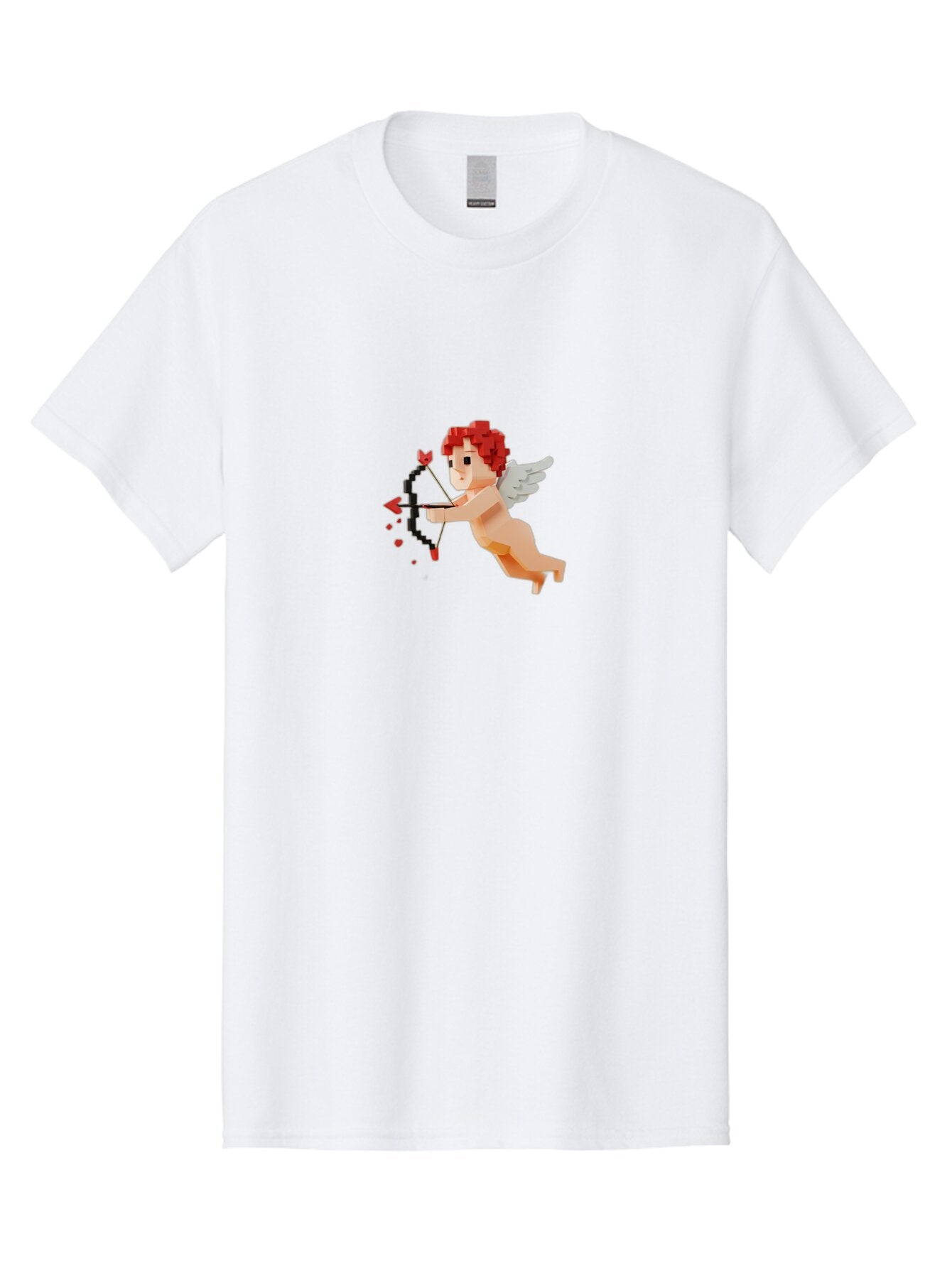 Cupid-4 Men'S Graphic Tee, 100% Cotton, Comfortable Casual Summer Wear, Machine Washable, Vintage Camera, Old Camera, Antique Camera, Black Camera, Classic Photography, Photography Equipment, Nostalgic Device, Film Camera, Camera Art Bao320 7