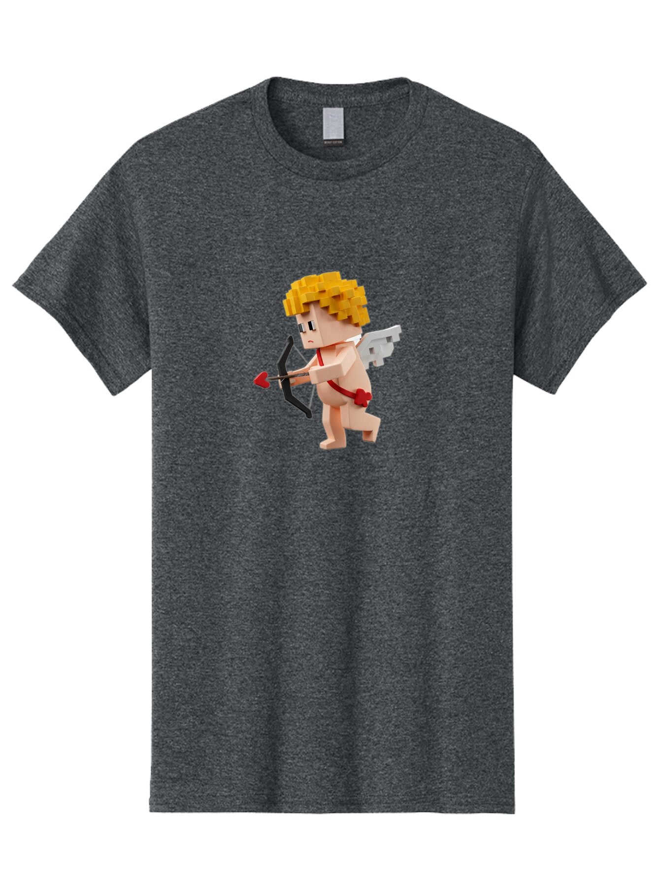Cupid Men'S Graphic Tee, 100% Cotton, Comfortable Casual Summer Wear, Machine Washable, Vintage Camera, Old Camera, Antique Camera, Black Camera, Classic Photography, Photography Equipment, Nostalgic Device, Film Camera, Camera Art Bao323