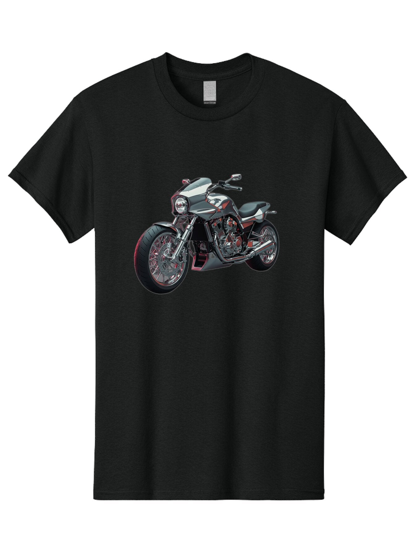 Custom-Motorcycle Men'S Graphic Tee, 100% Cotton, Comfortable Casual Summer Wear, Machine Washable, Vintage Camera, Old Camera, Antique Camera, Black Camera, Classic Photography, Photography Equipment, Nostalgic Device, Film Camera, Camera Art Bao324 12