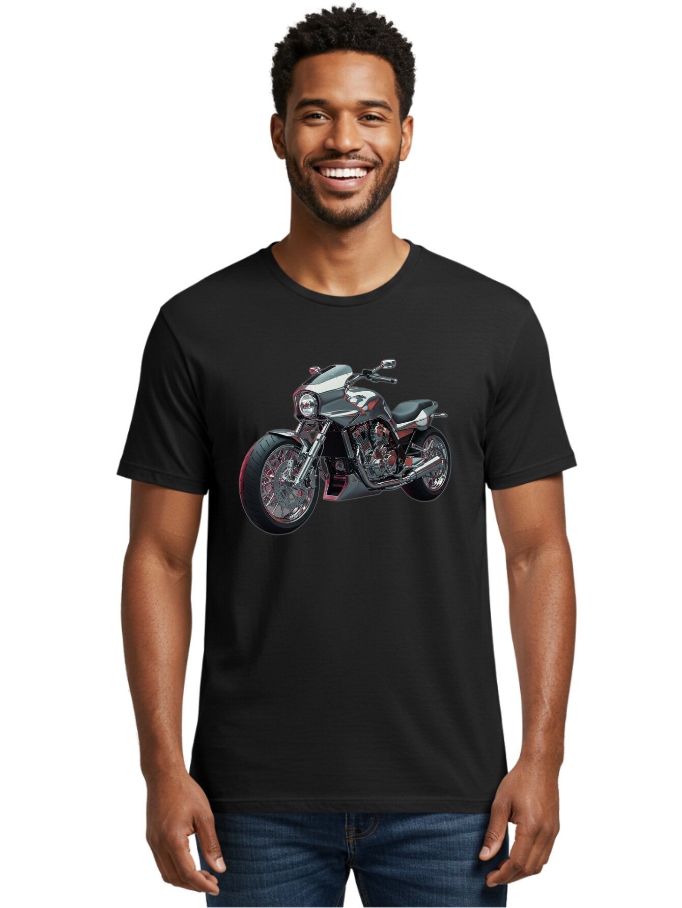 Custom-Motorcycle Men'S Graphic Tee, 100% Cotton, Comfortable Casual Summer Wear, Machine Washable, Vintage Camera, Old Camera, Antique Camera, Black Camera, Classic Photography, Photography Equipment, Nostalgic Device, Film Camera, Camera Art Bao324 28