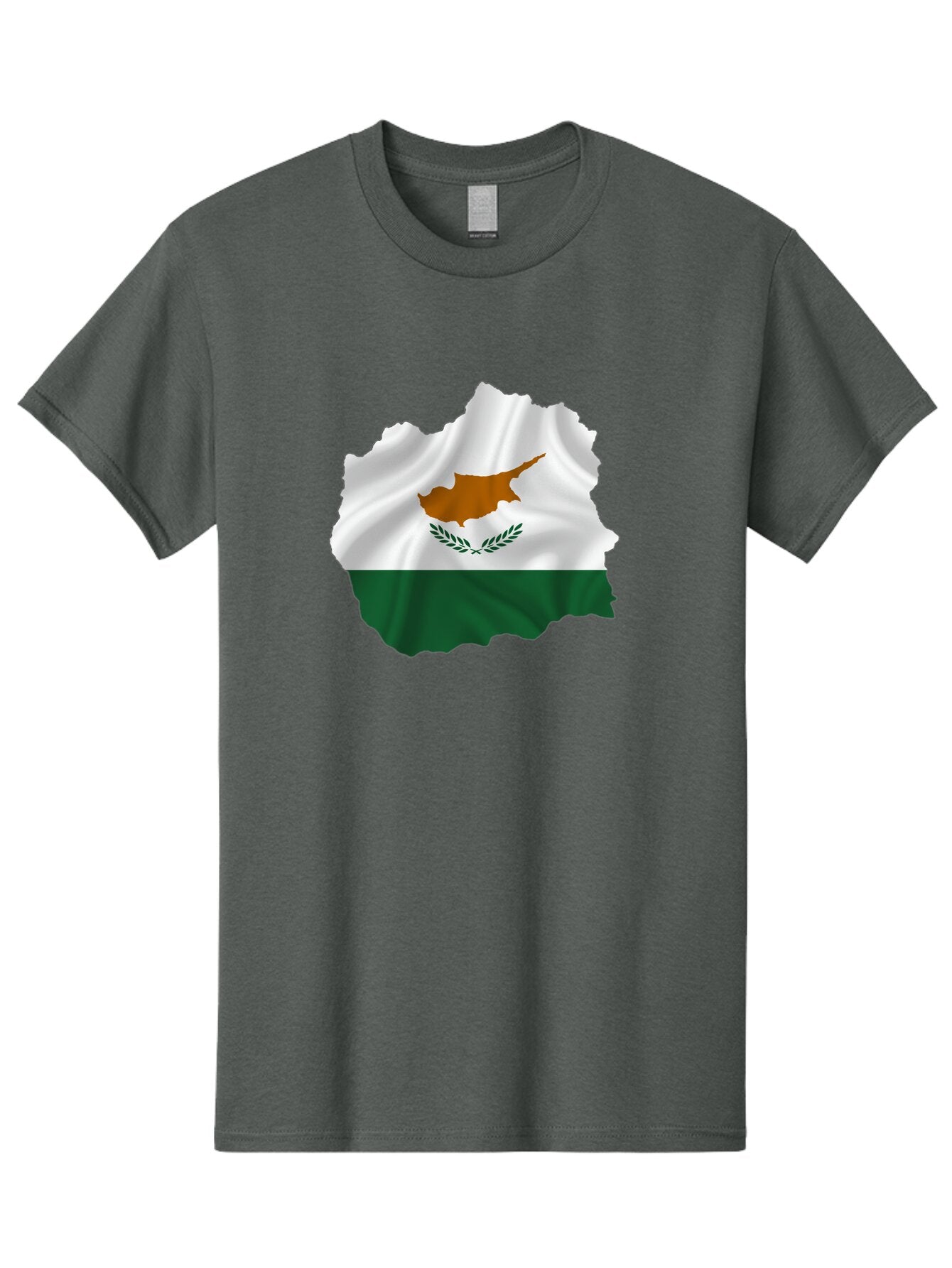 Cyprus-Flag-Map Men'S Graphic Tee, 100% Cotton, Comfortable Casual Summer Wear, Machine Washable, Vintage Camera, Old Camera, Antique Camera, Black Camera, Classic Photography, Photography Equipment, Nostalgic Device, Film Camera, Camera Art Bao328