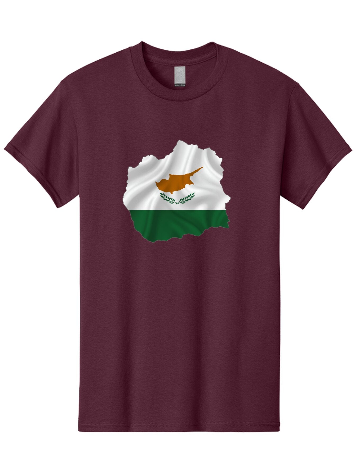 Cyprus-Flag-Map Men'S Graphic Tee, 100% Cotton, Comfortable Casual Summer Wear, Machine Washable, Vintage Camera, Old Camera, Antique Camera, Black Camera, Classic Photography, Photography Equipment, Nostalgic Device, Film Camera, Camera Art Bao328 3