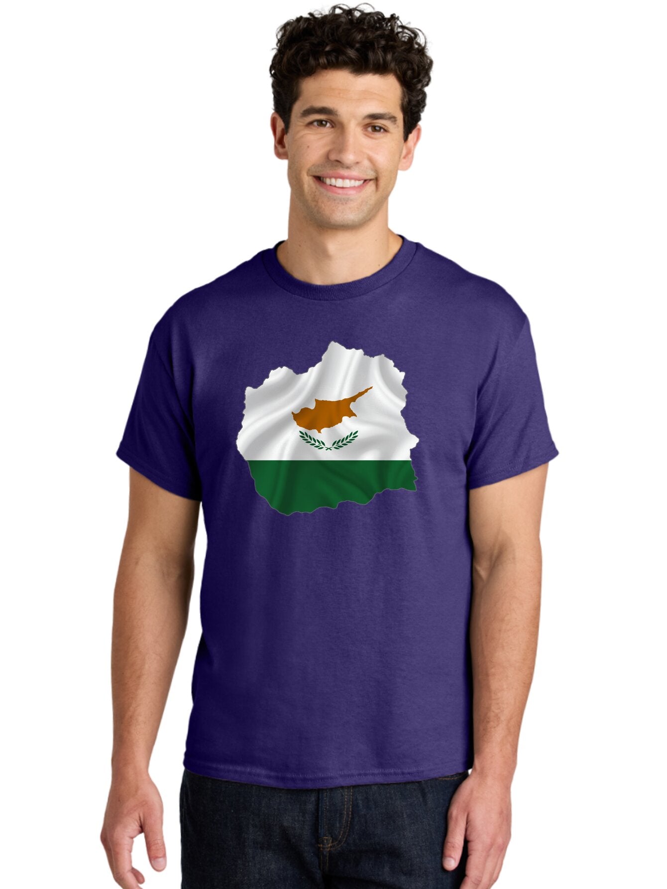 Cyprus-Flag-Map Men'S Graphic Tee, 100% Cotton, Comfortable Casual Summer Wear, Machine Washable, Vintage Camera, Old Camera, Antique Camera, Black Camera, Classic Photography, Photography Equipment, Nostalgic Device, Film Camera, Camera Art Bao328 20