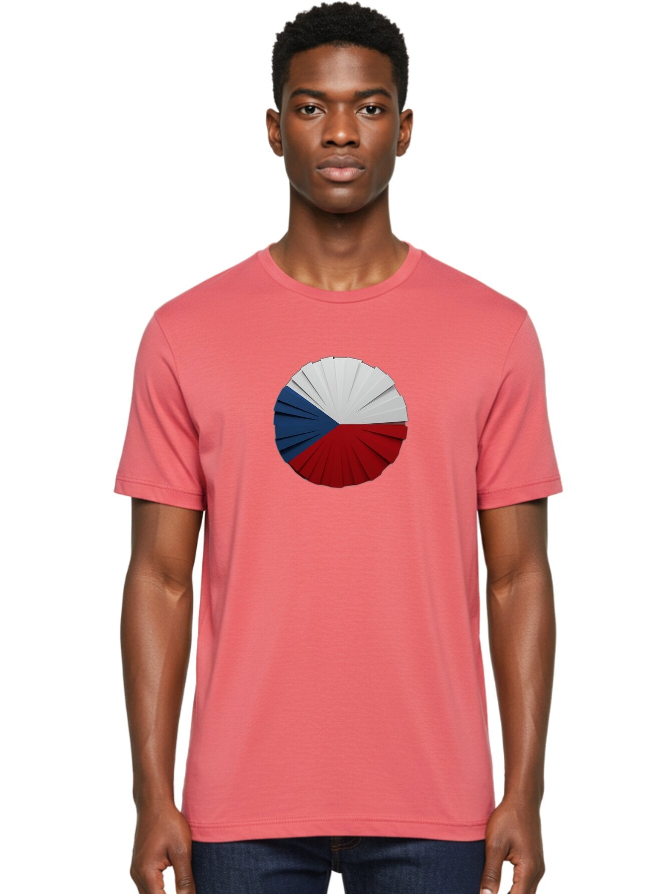 Czech-Republic-Flag Men'S Graphic Tee, 100% Cotton, Comfortable Casual Summer Wear, Machine Washable, Vintage Camera, Old Camera, Antique Camera, Black Camera, Classic Photography, Photography Equipment, Nostalgic Device, Film Camera, Bao330 26